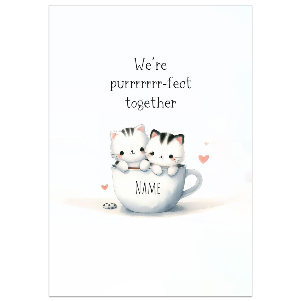 Purrfect Together Card