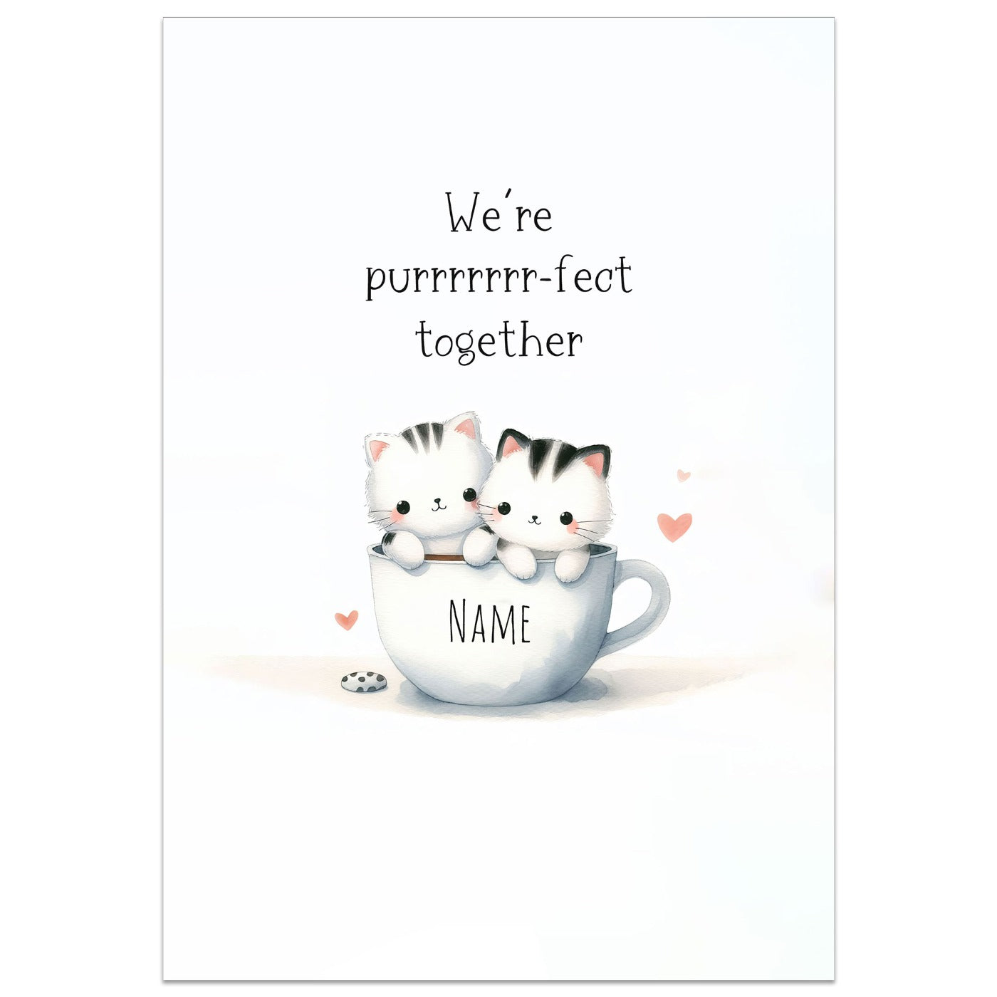 Purrfect Together Card