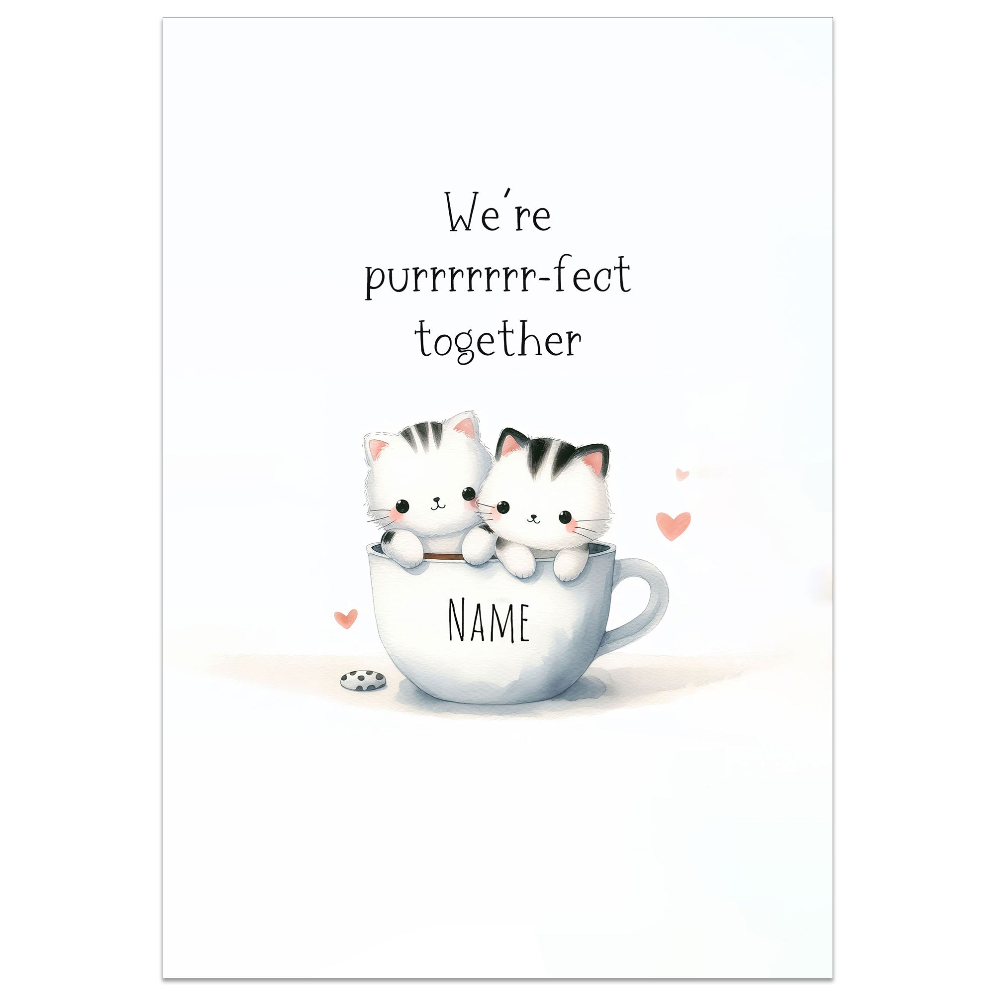 Purrfect Together Card