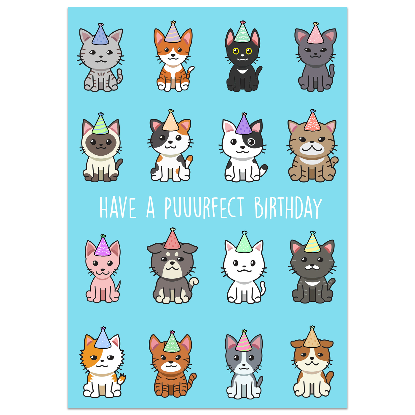 Have a Puuurfect Birthday Card