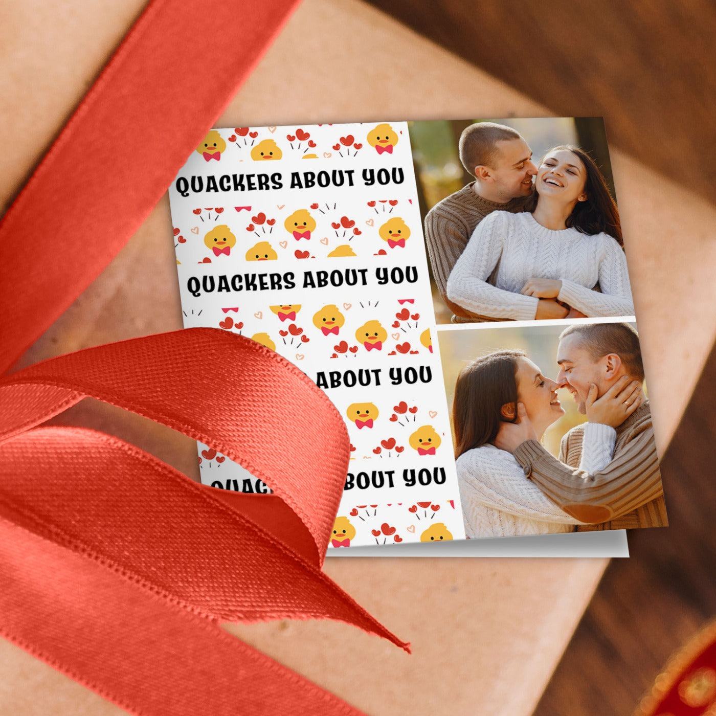 Quackers About You Photo Wrapping Paper