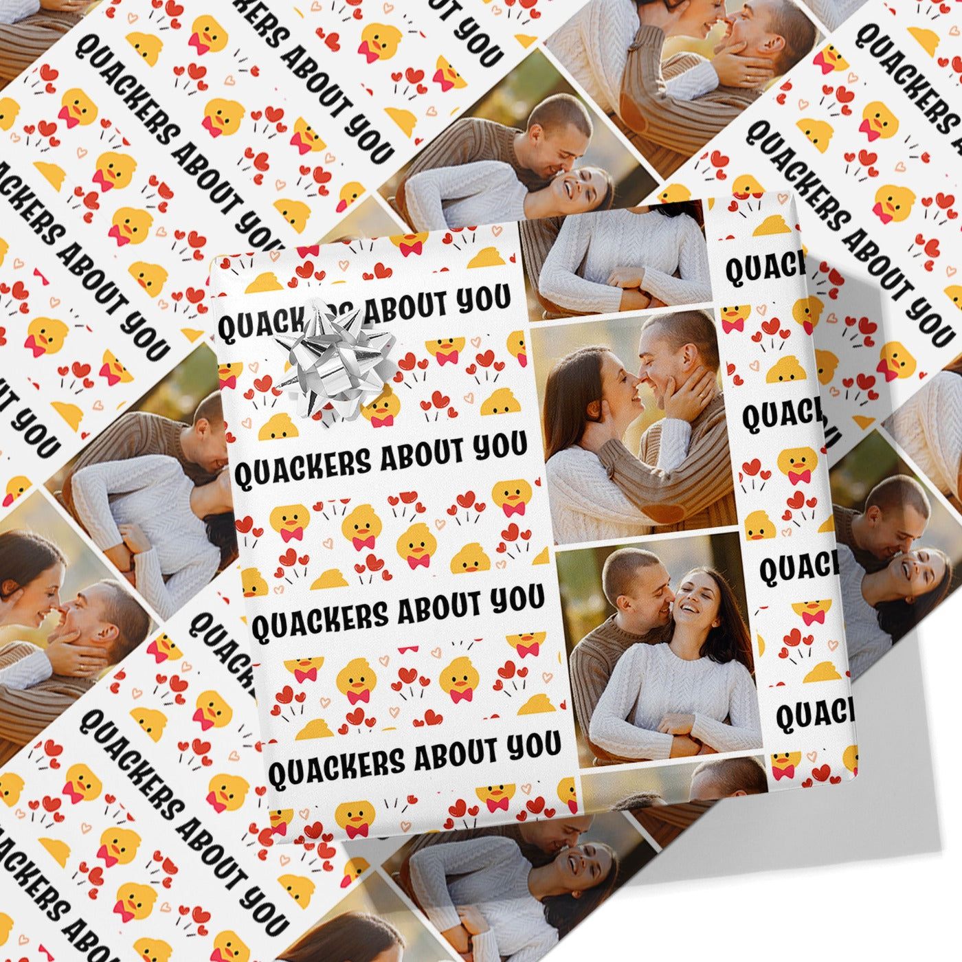 Quackers About You Photo Wrapping Paper