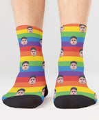 Personalised Rainbow Pride Socks