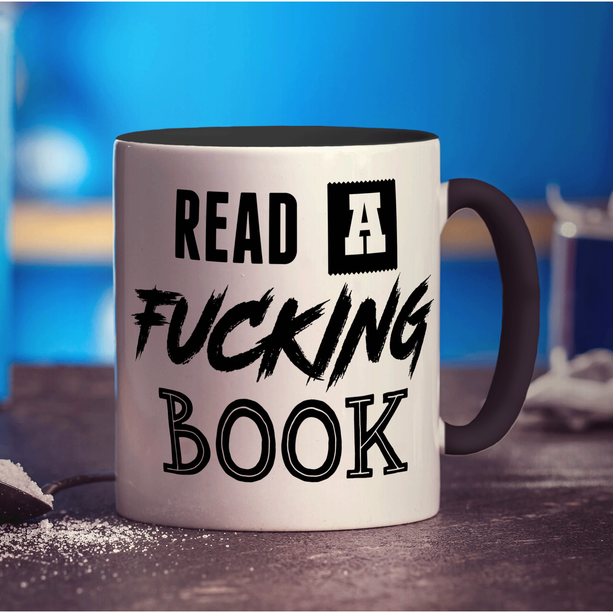 Read a Fucking Book Mug