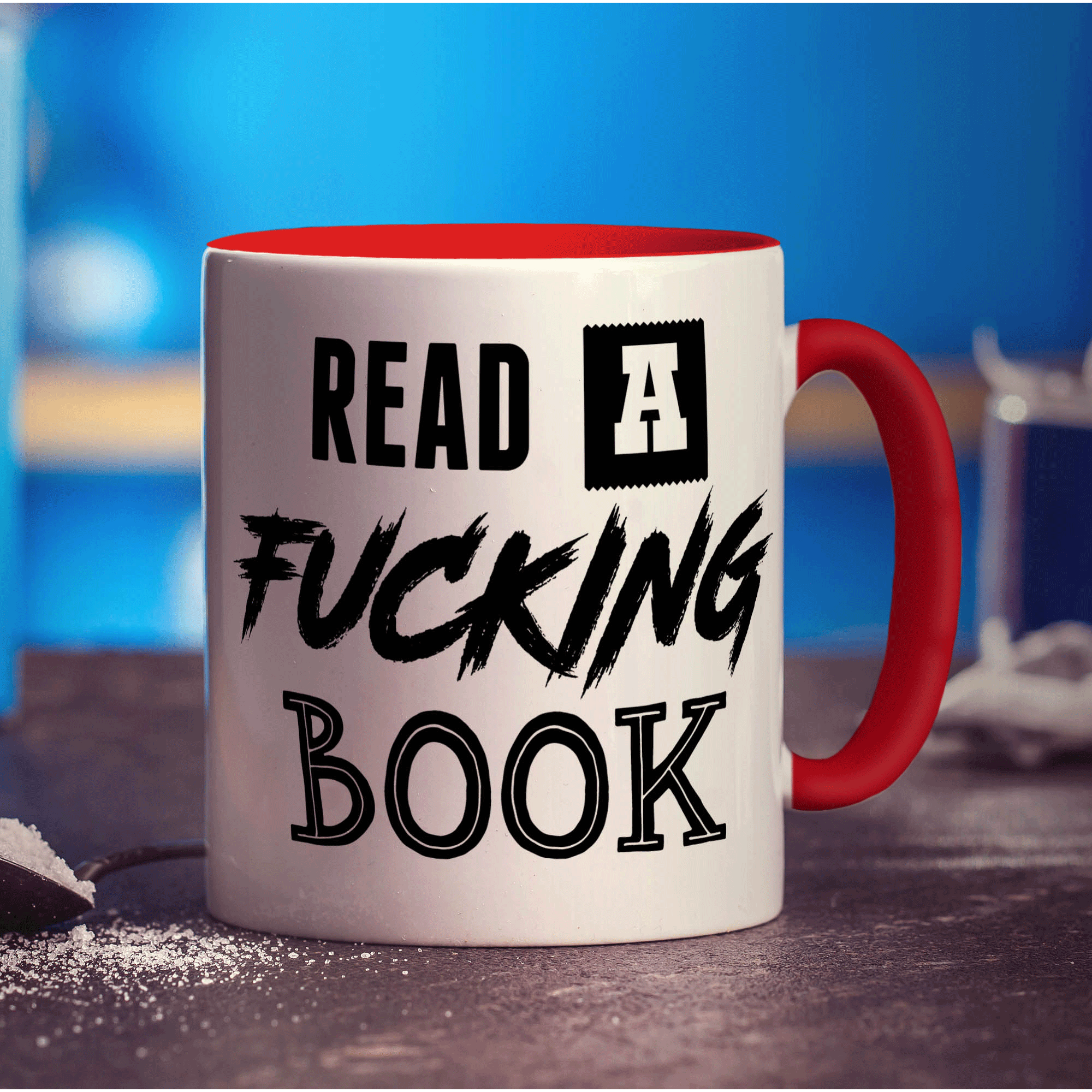 Read a Fucking Book Mug