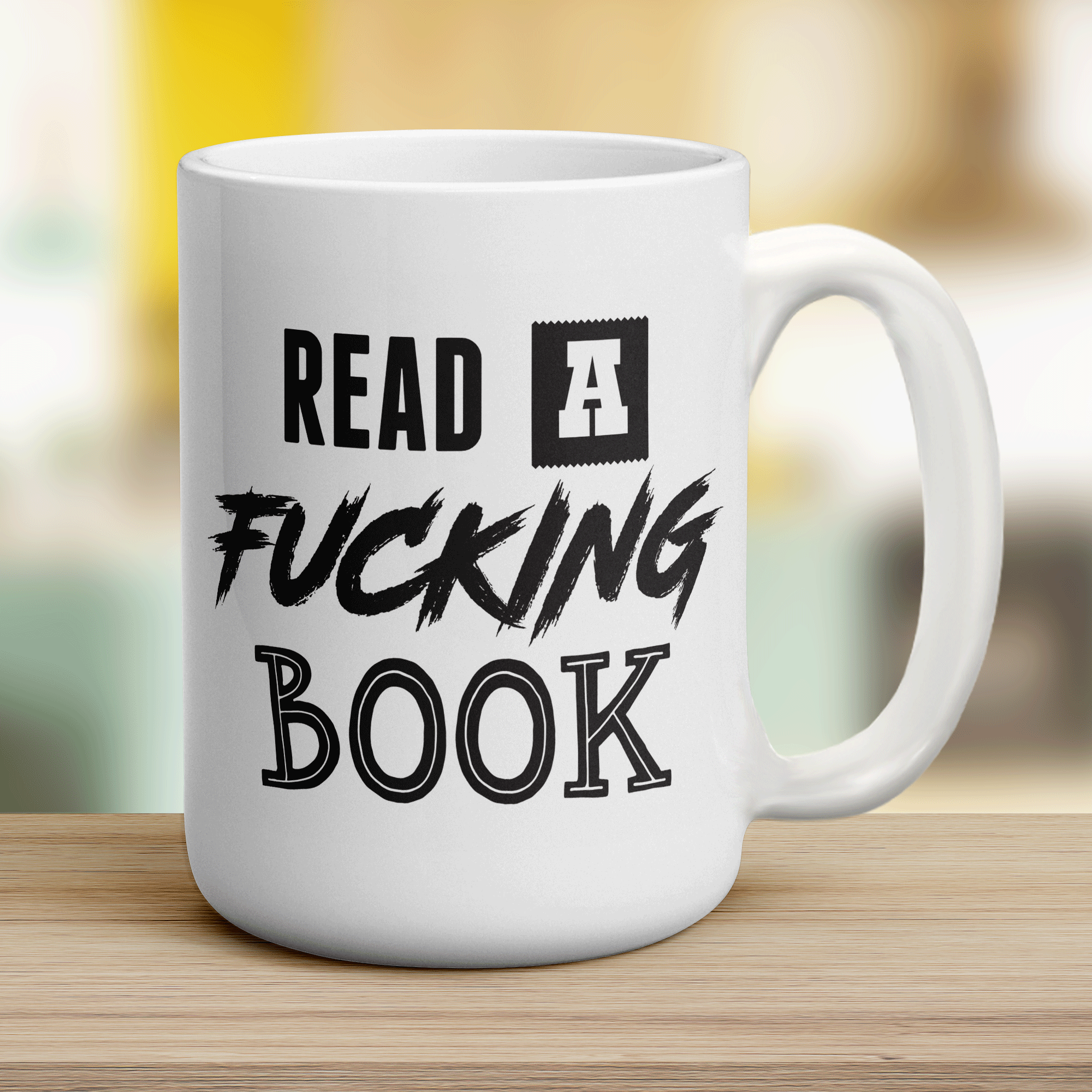 Read a Fucking Book Mug