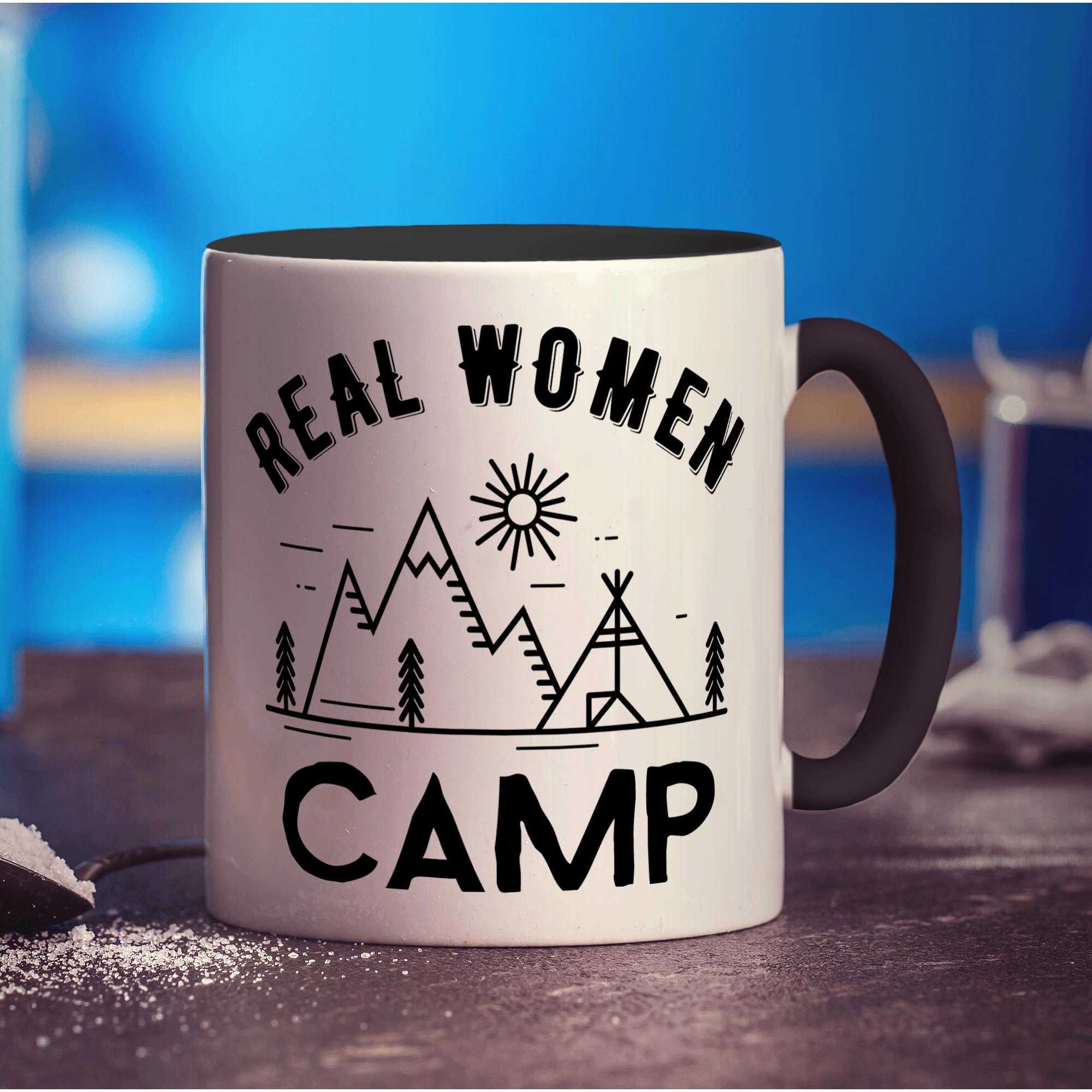 Real Women Camp Mug