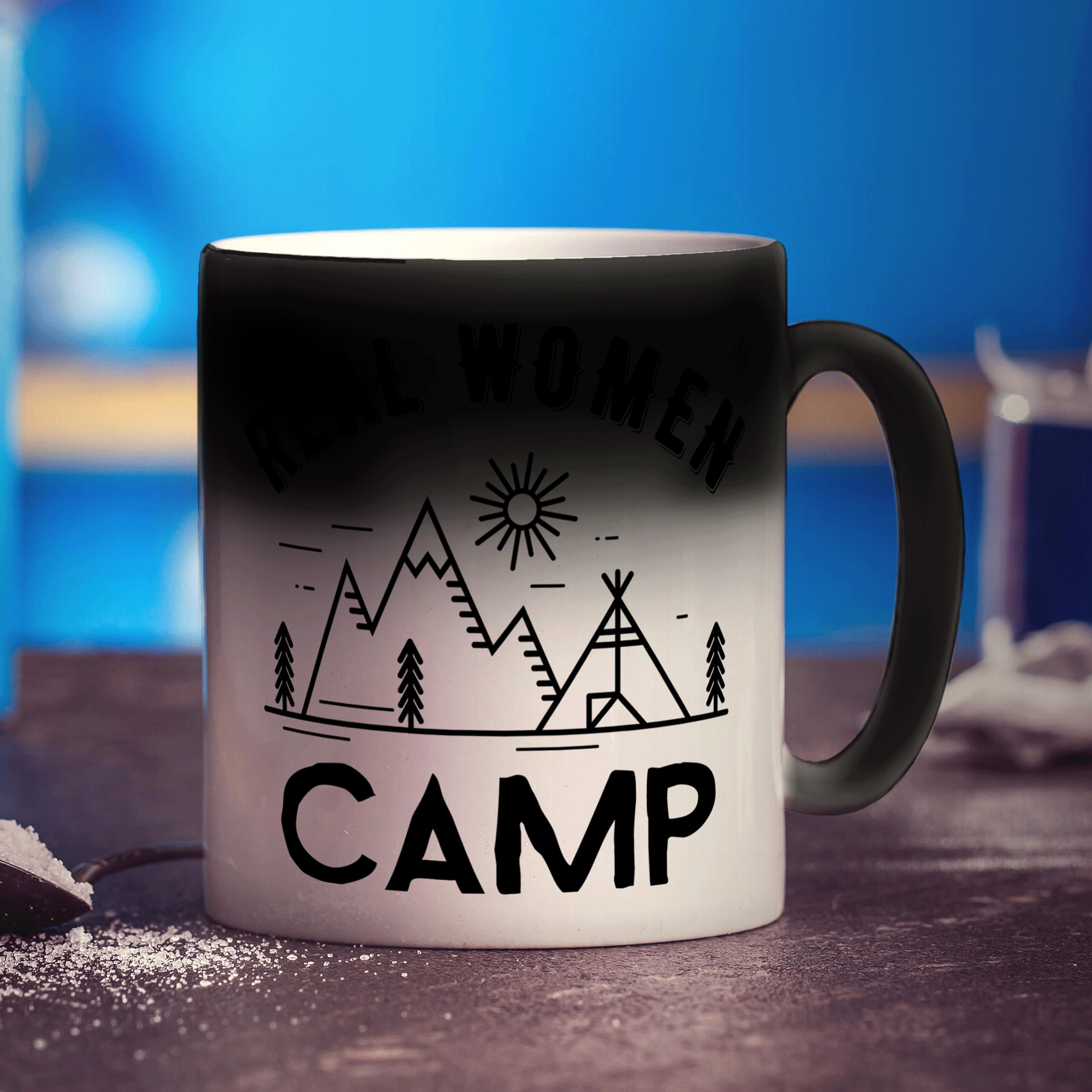 Real Women Camp Mug