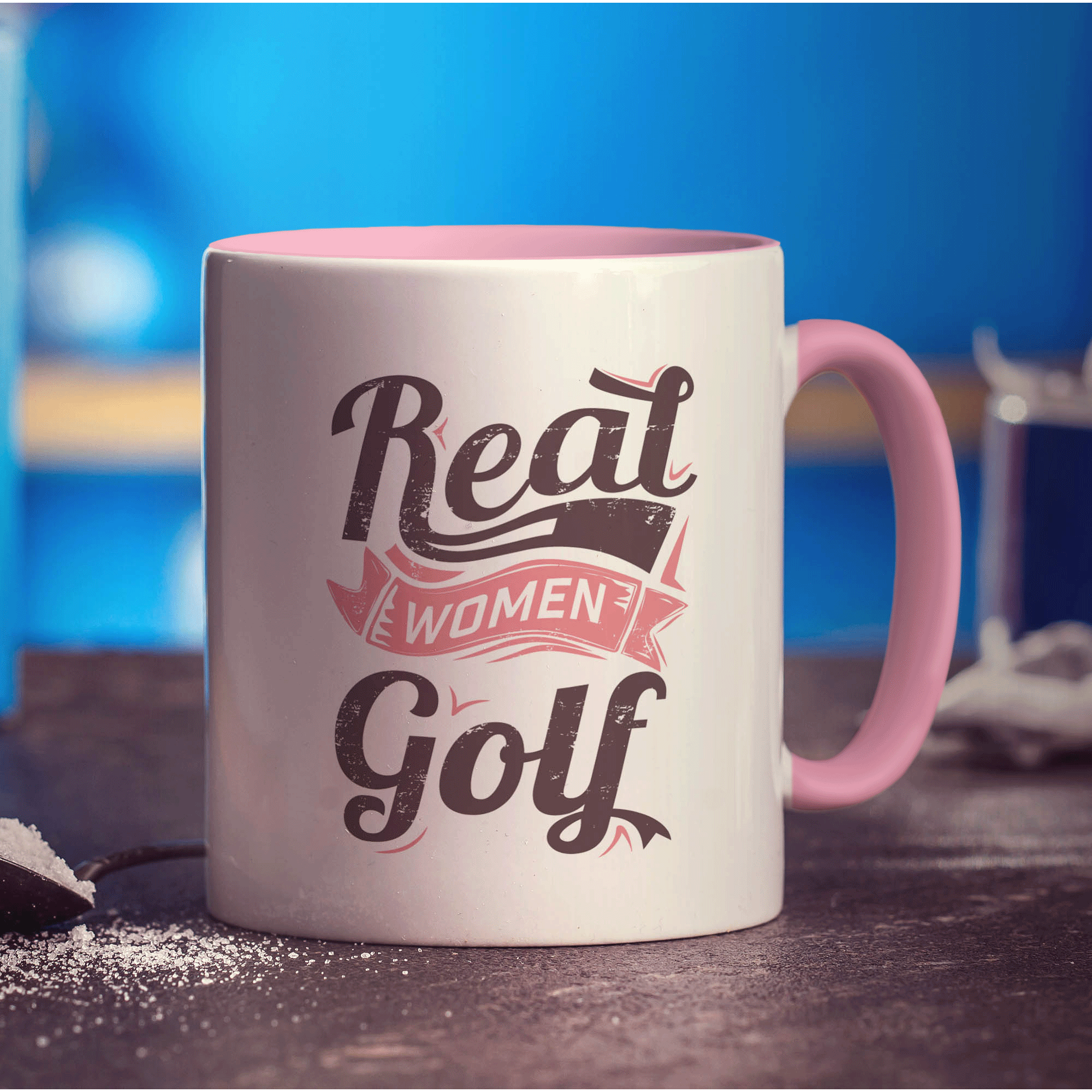 Real Women Golf Mug