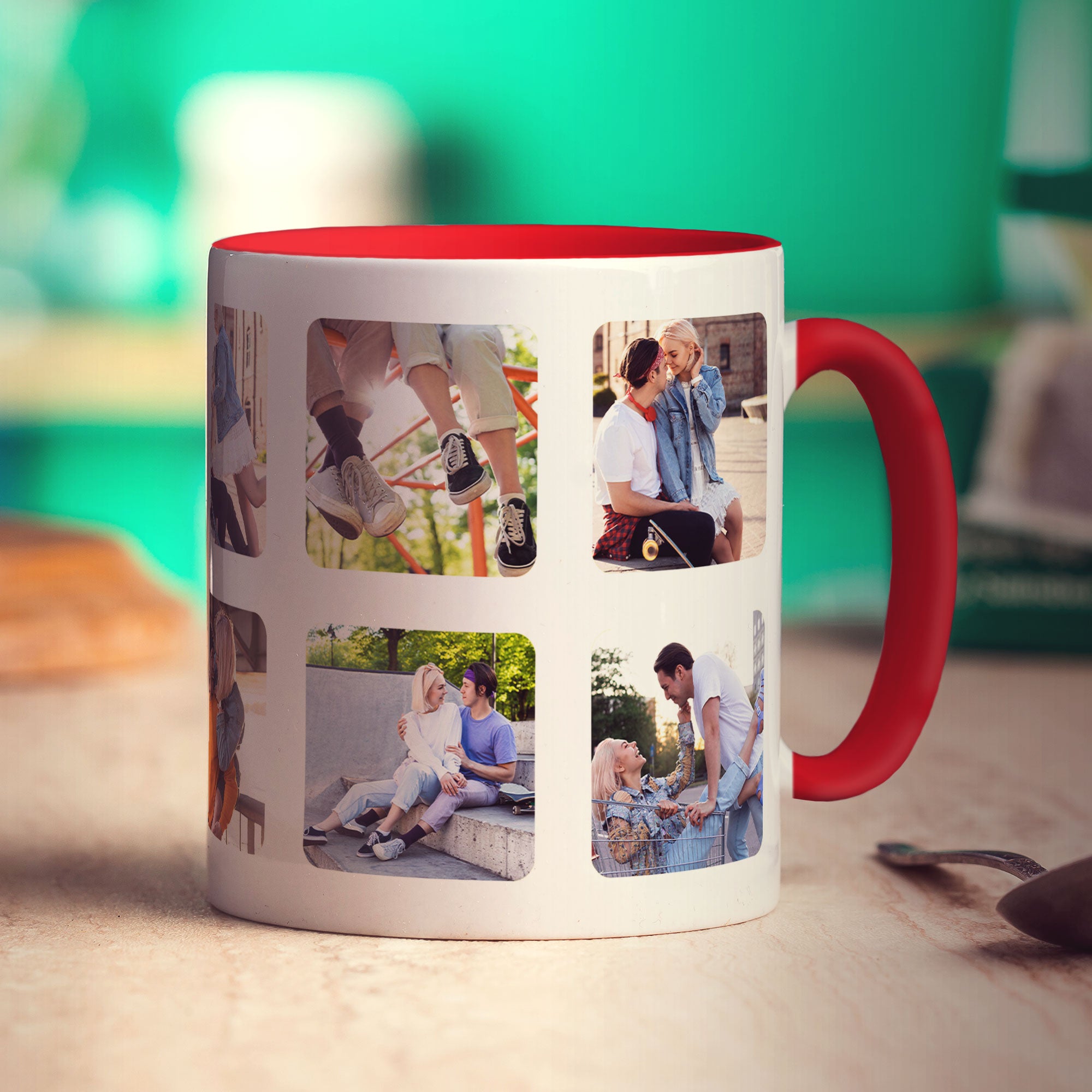 Collage Mug with 10 Photos