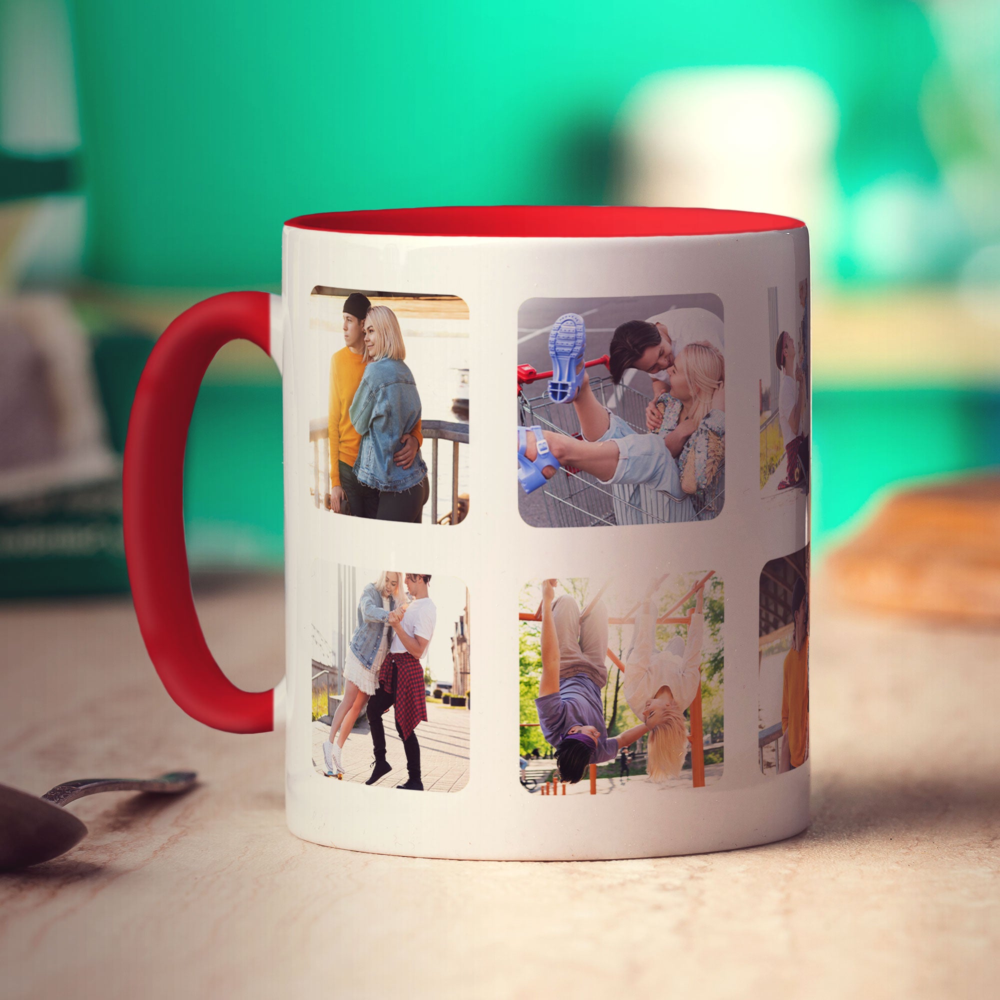 Collage Mug with 10 Photos
