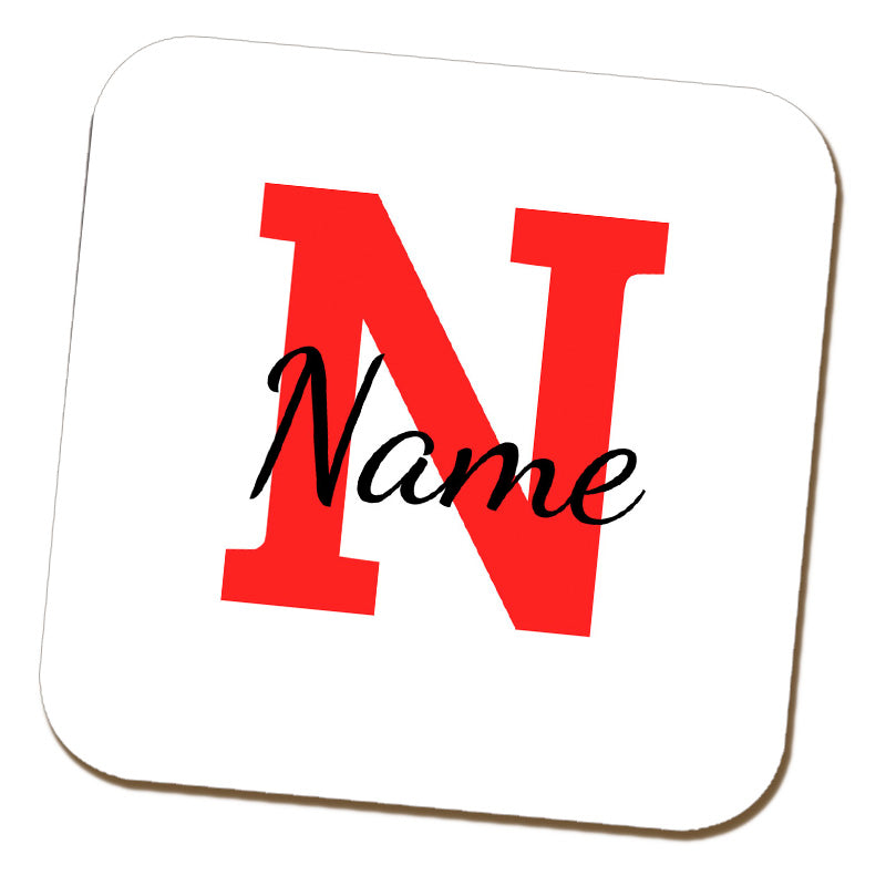 Initial Coaster with Name