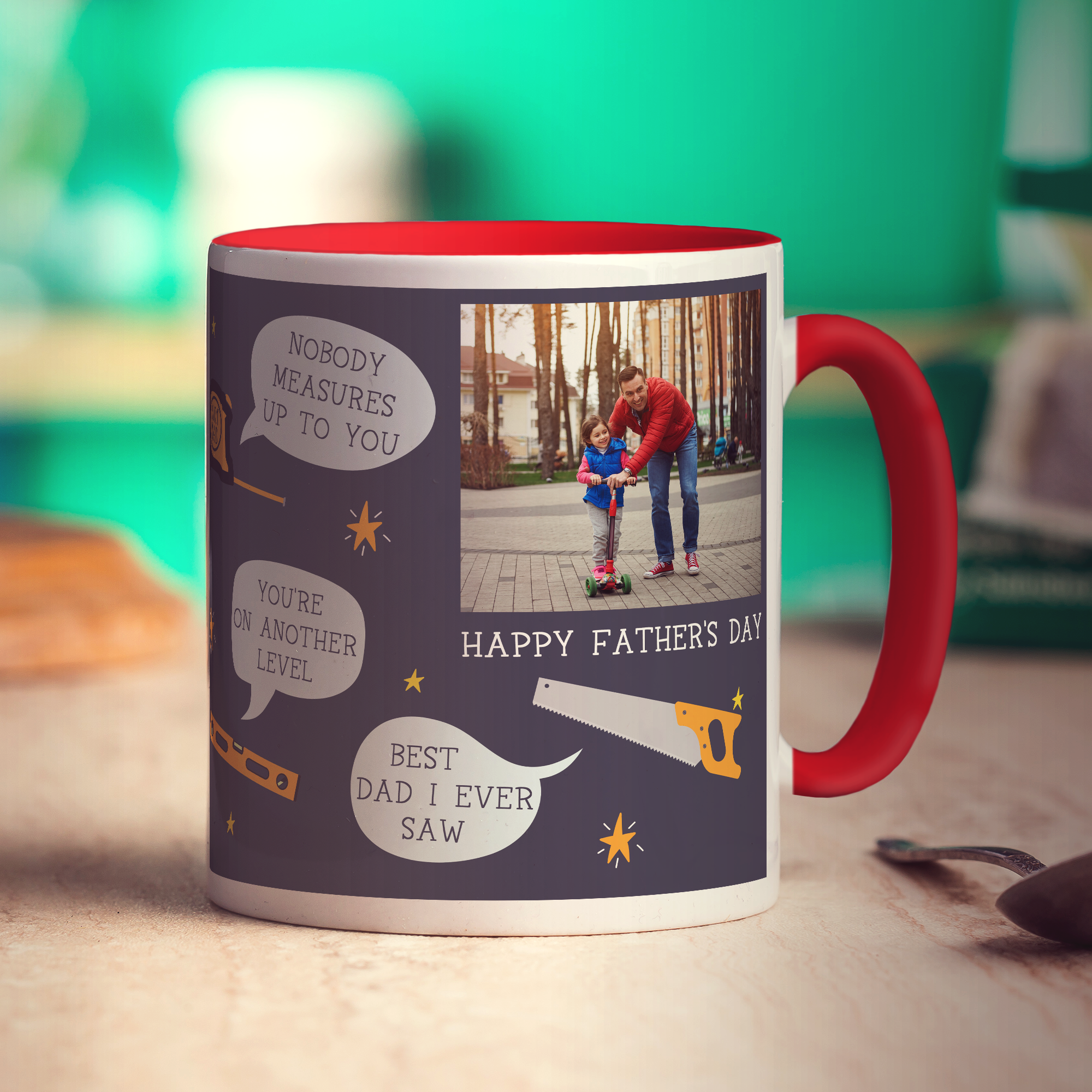 Dad's Tools Father's Day Photo Mug