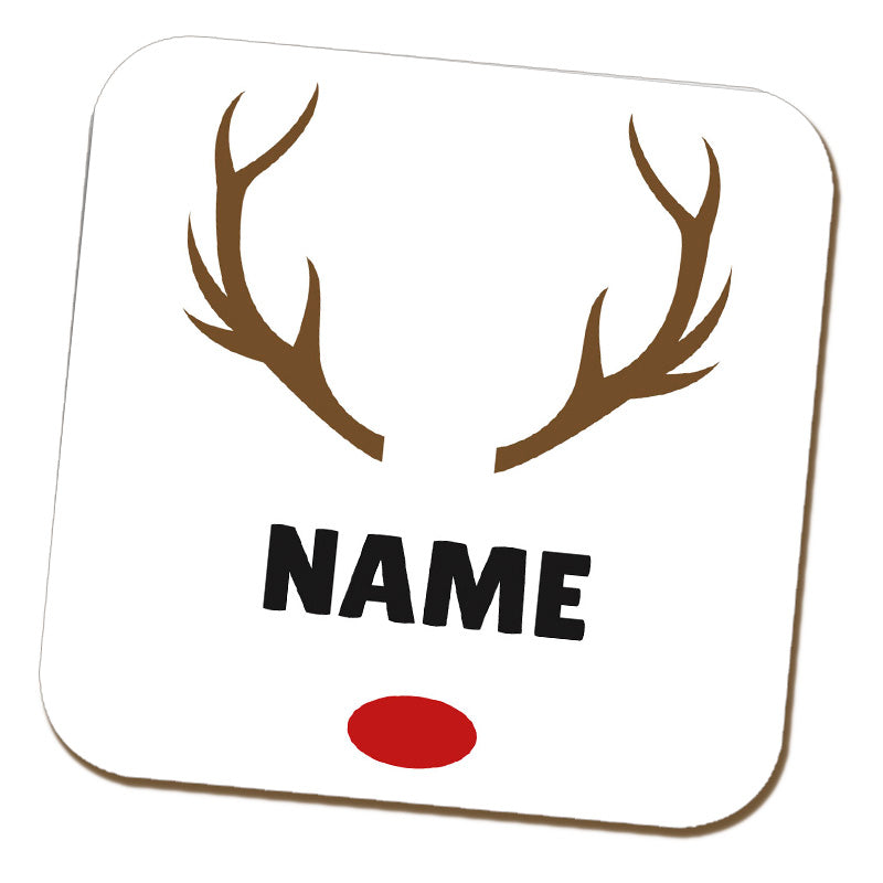 Reindeer Name Coaster