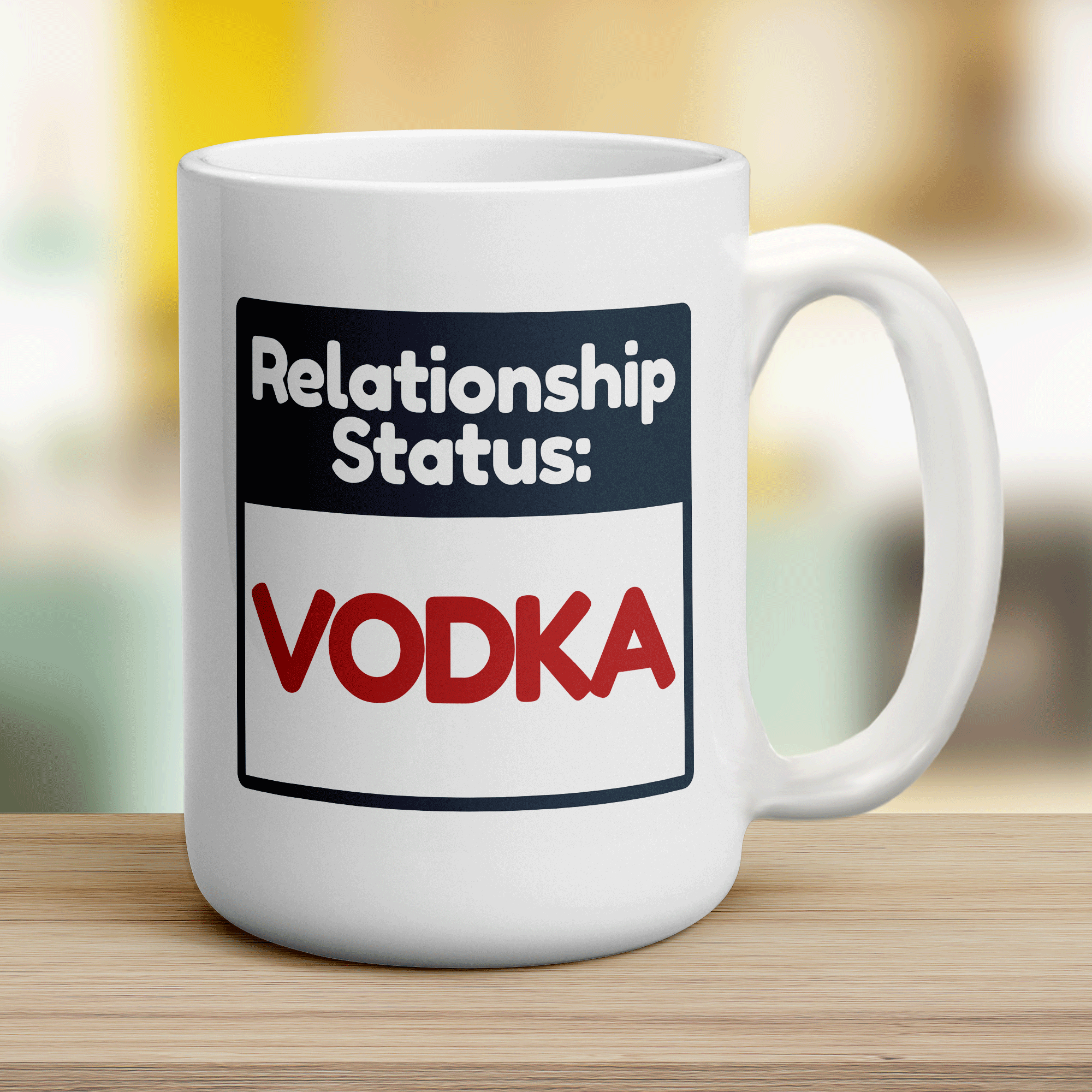Relationship Status: Vodka Mug