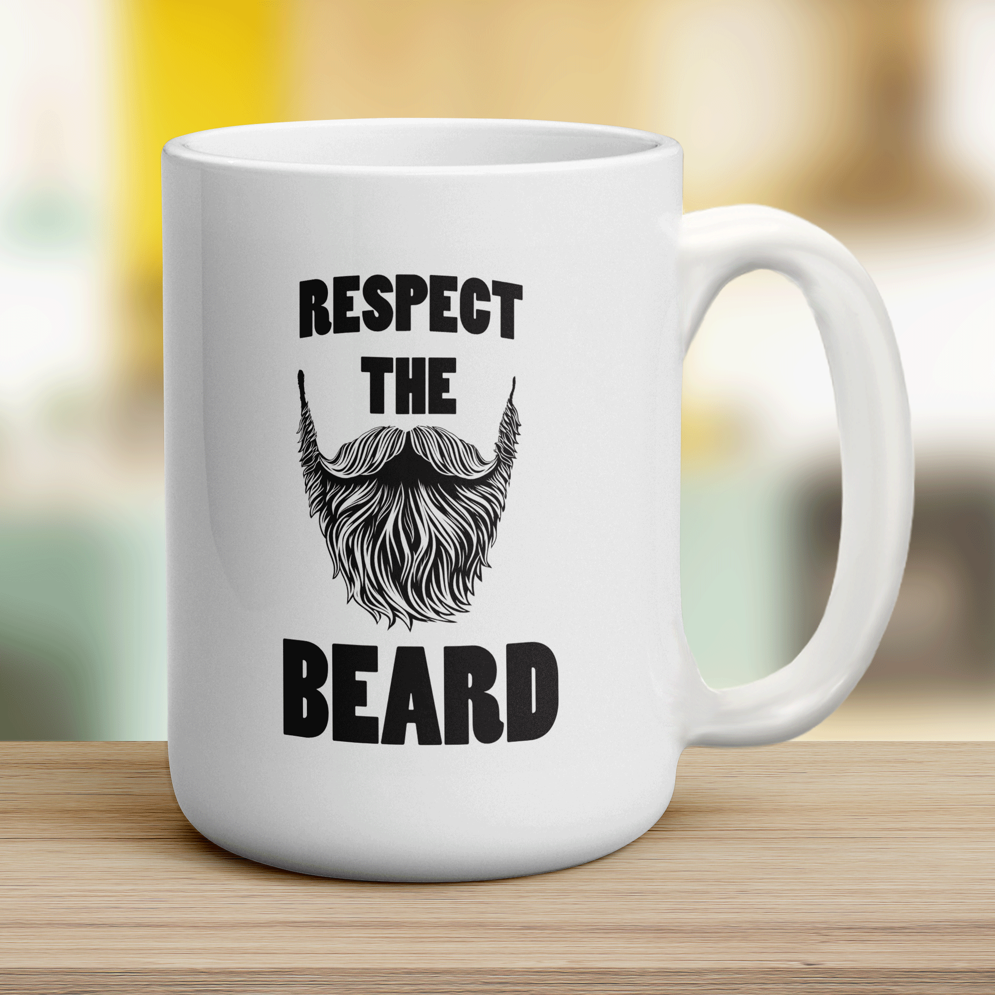 Respect The Beard Mug