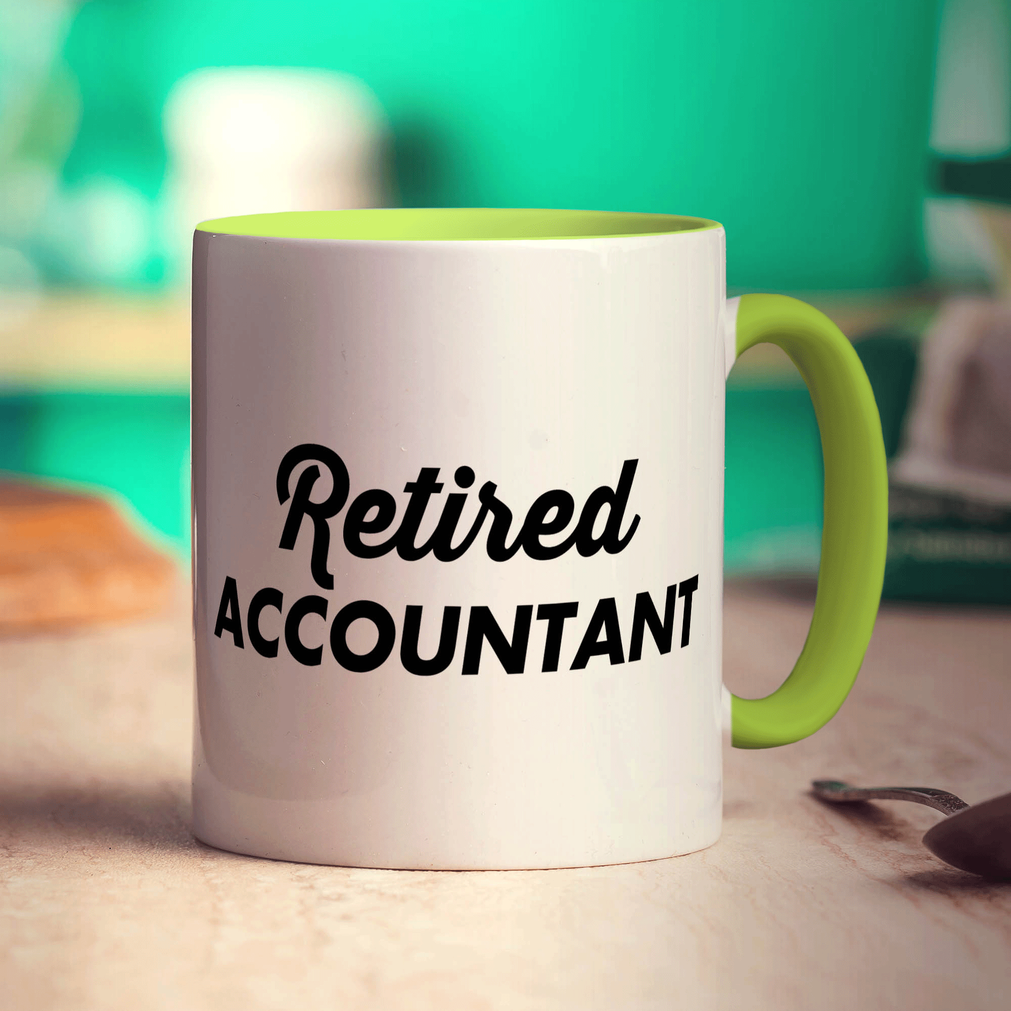 Retired Accountant Mug