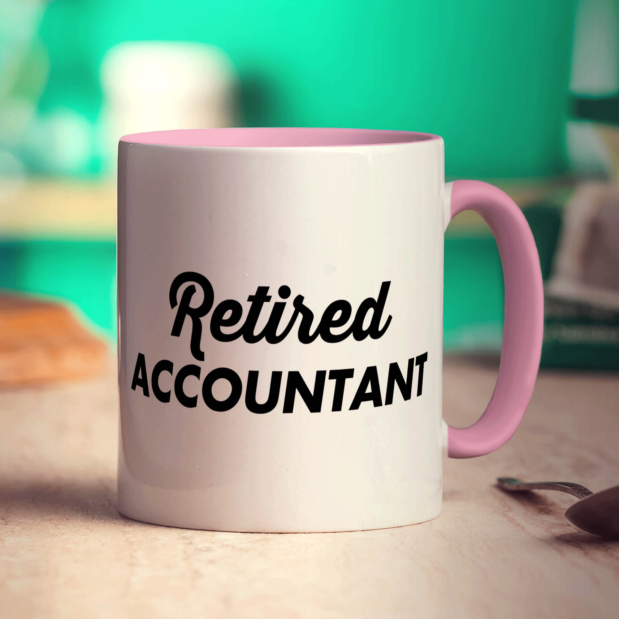 Retired Accountant Mug