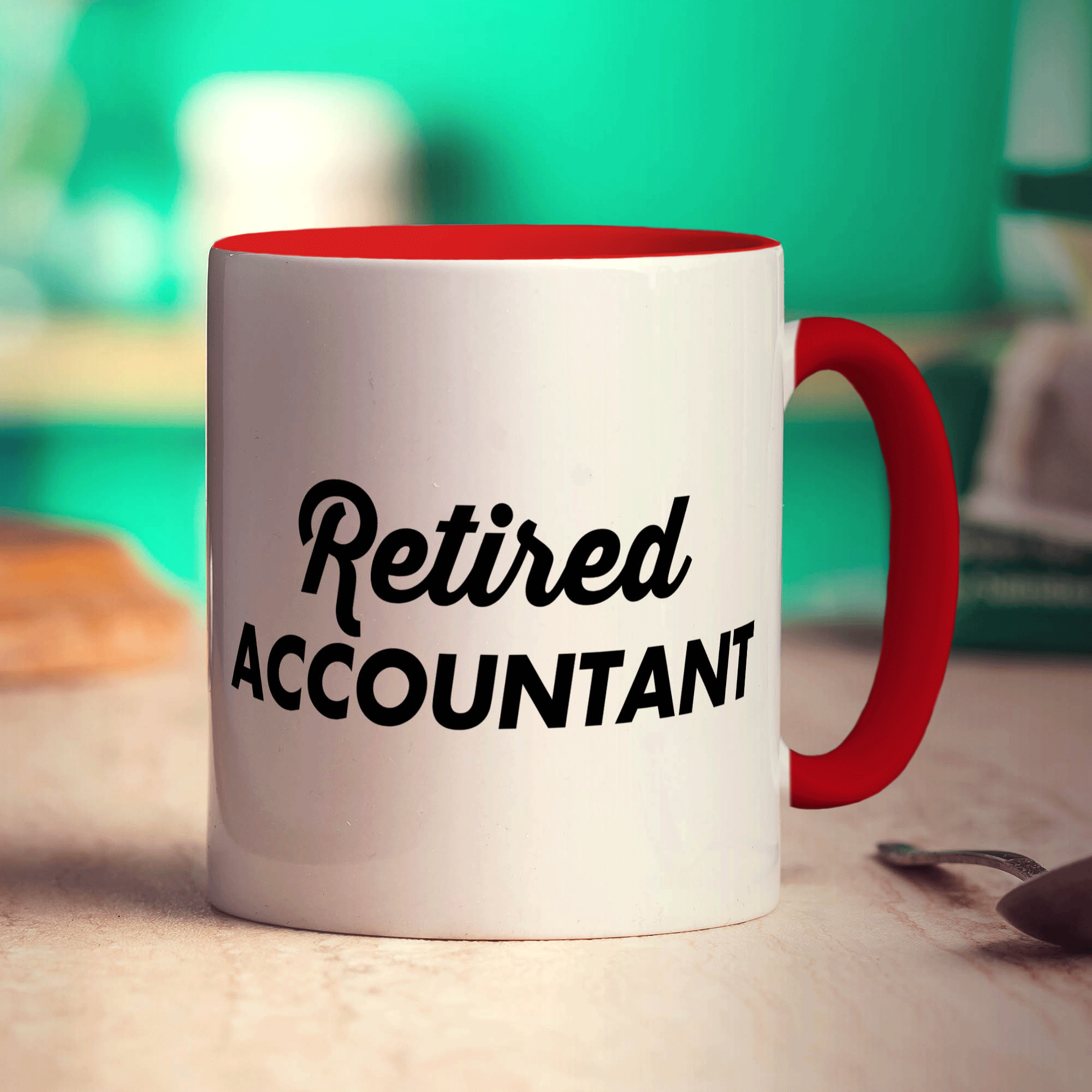 Retired Accountant Mug