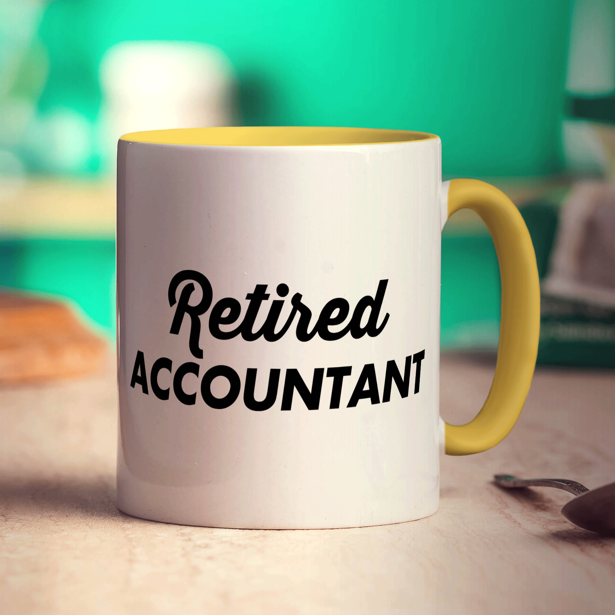 Retired Accountant Mug