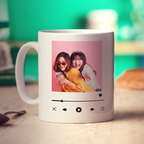 Music Player Personalised Photo Mug