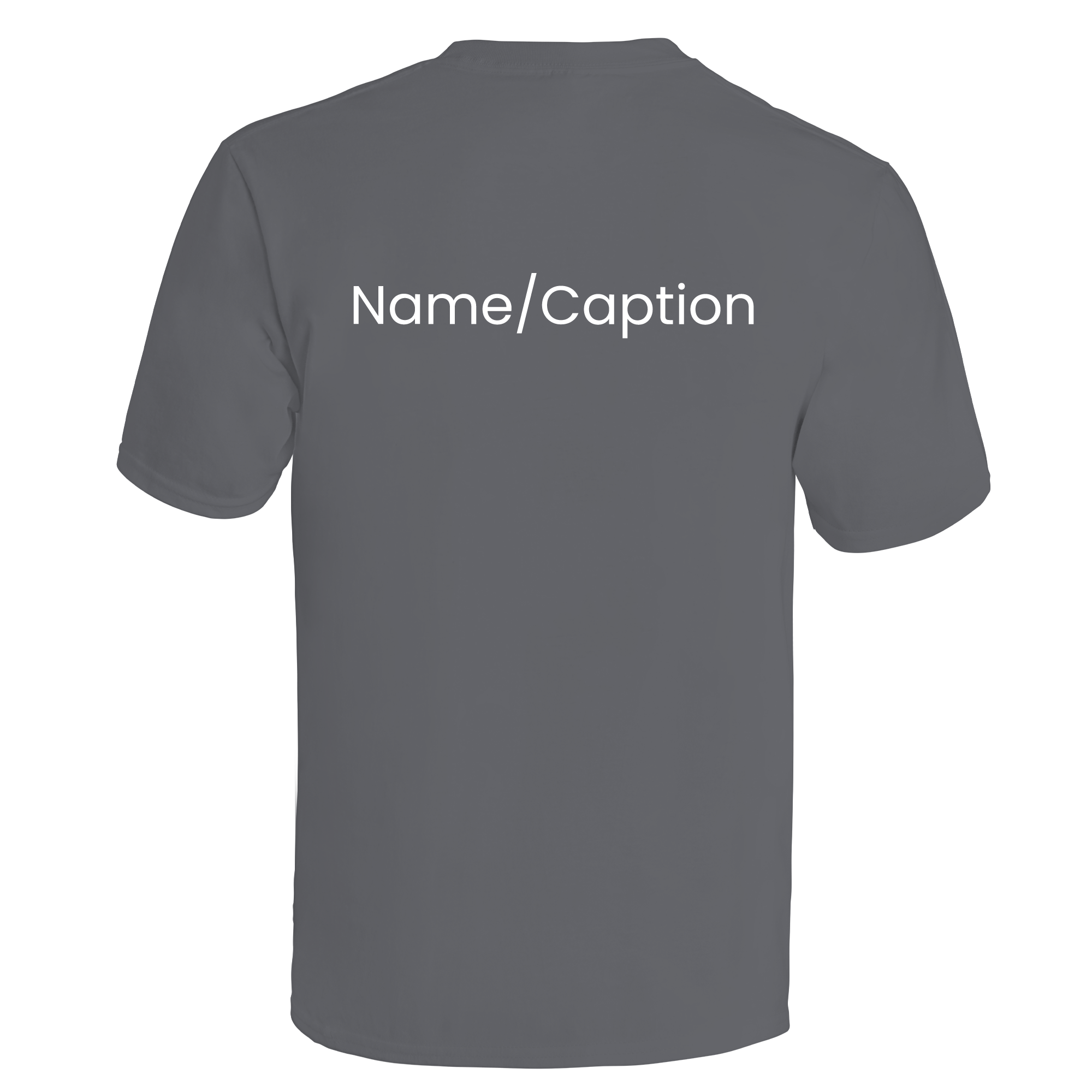 Personalised Photo and Top Caption T-Shirt