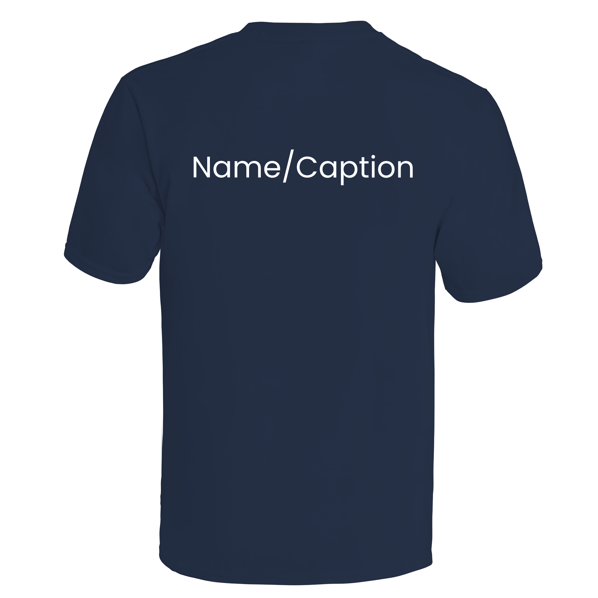 Personalised Photo and Top Caption T-Shirt