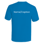 Personalised Photo and Top Caption T-Shirt