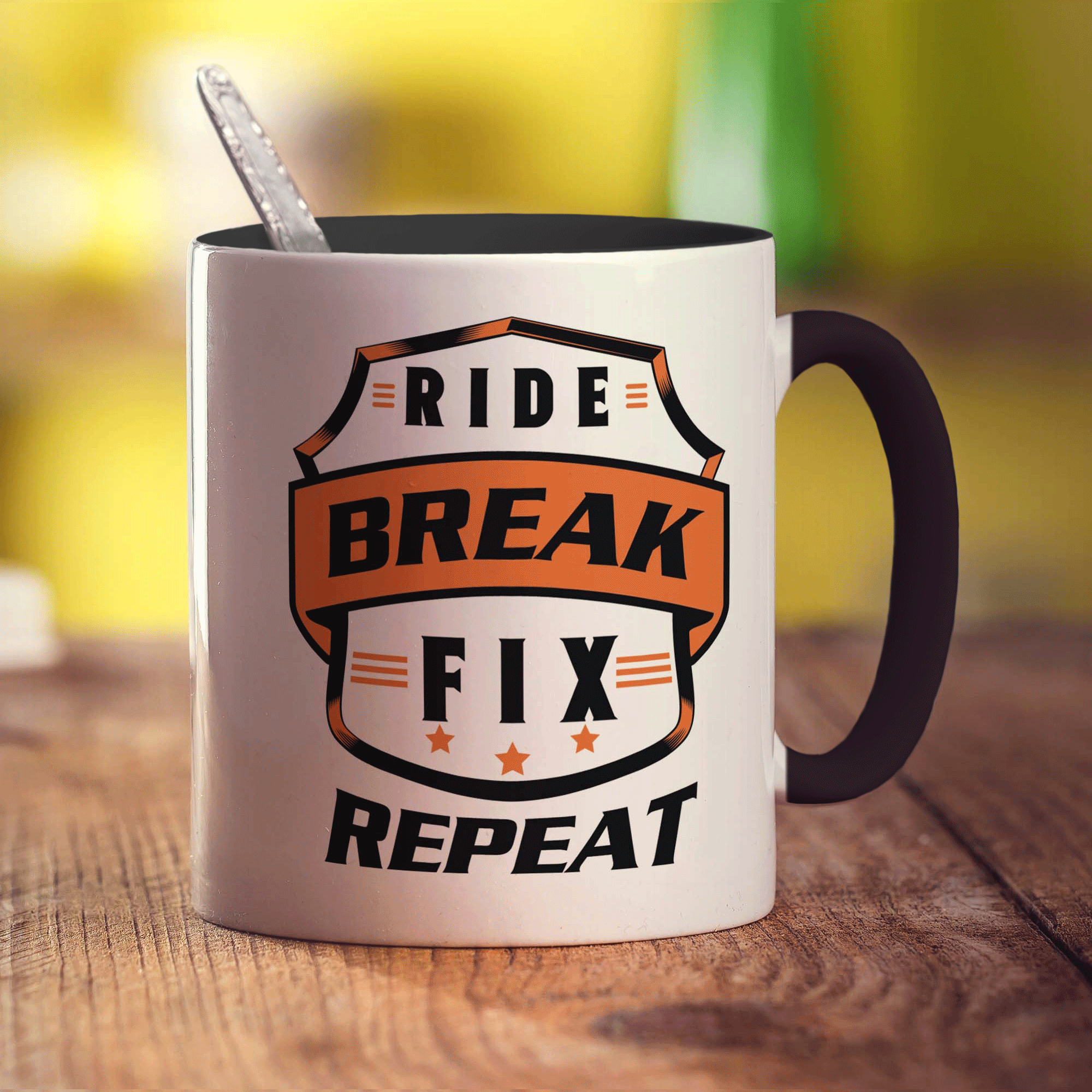 Ride, Break, Fix, Repeat Mug