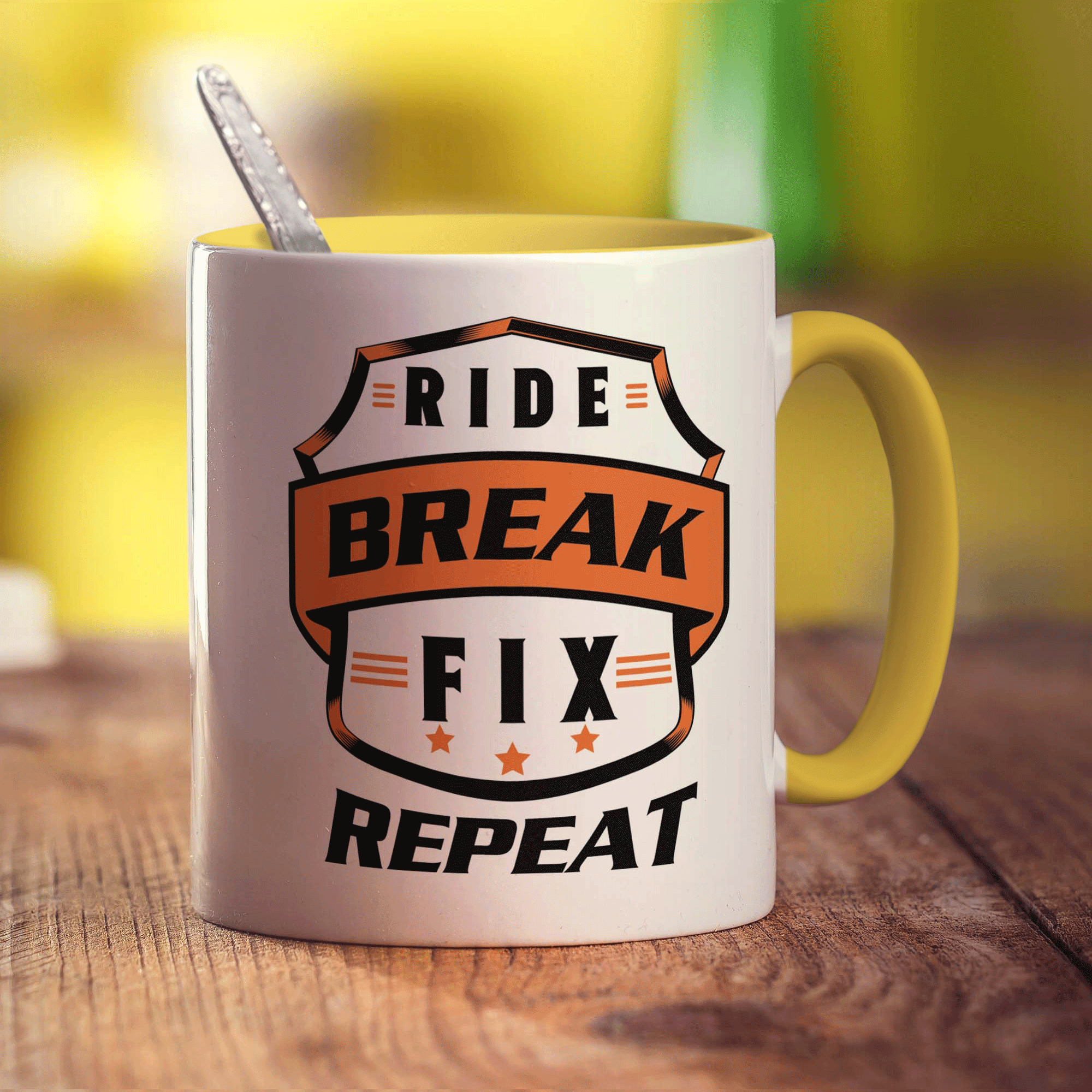 Ride, Break, Fix, Repeat Mug