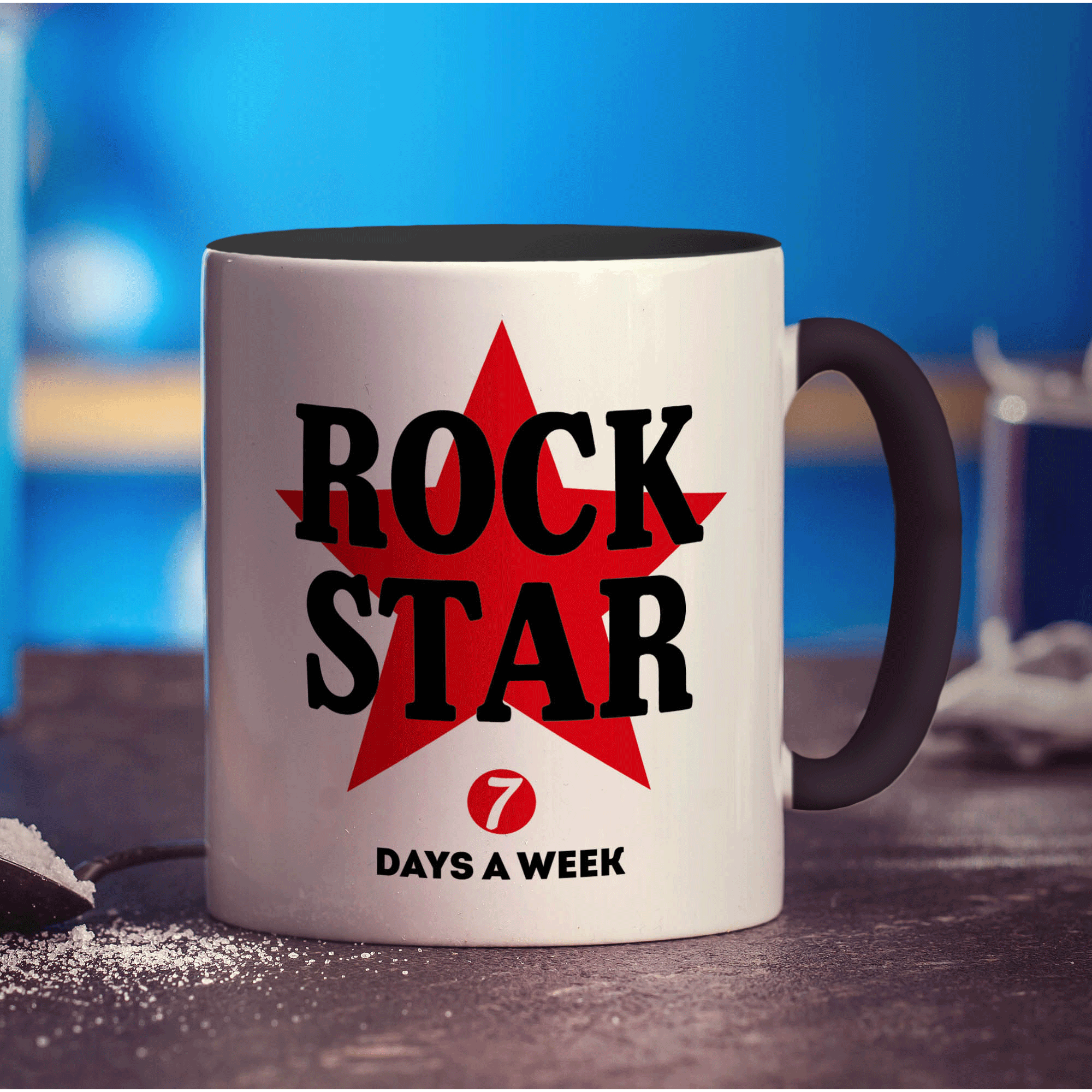 Rock Star, 7 Days a Week Mug