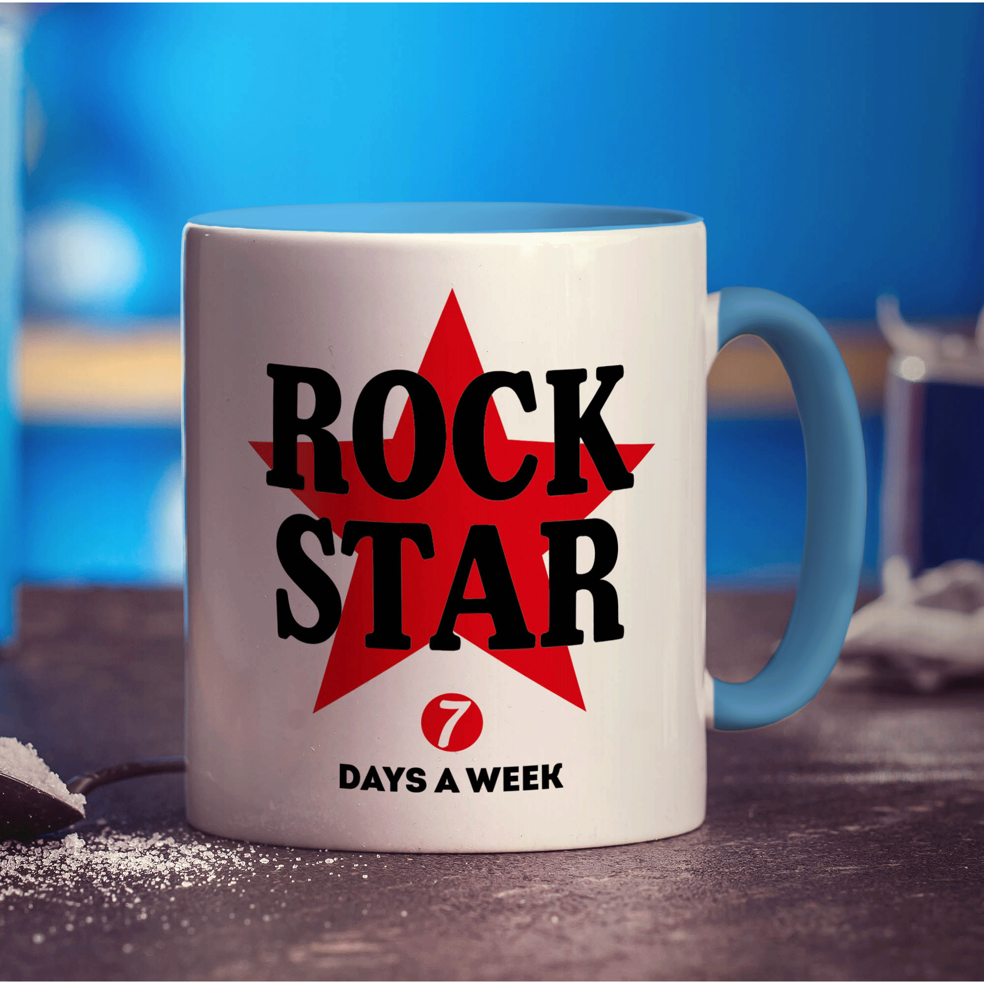 Rock Star, 7 Days a Week Mug
