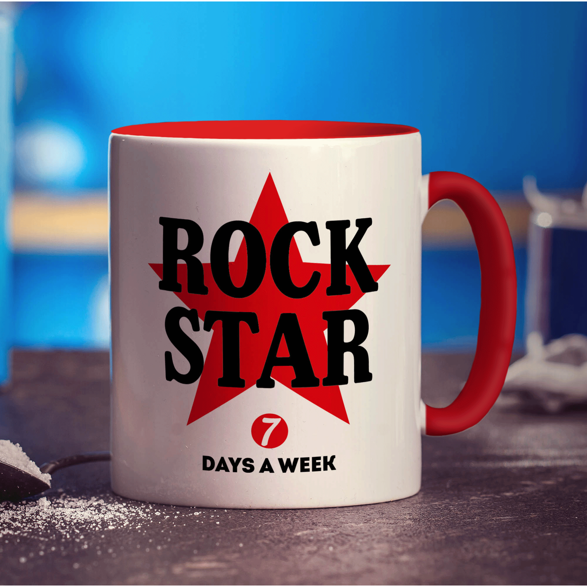 Rock Star, 7 Days a Week Mug