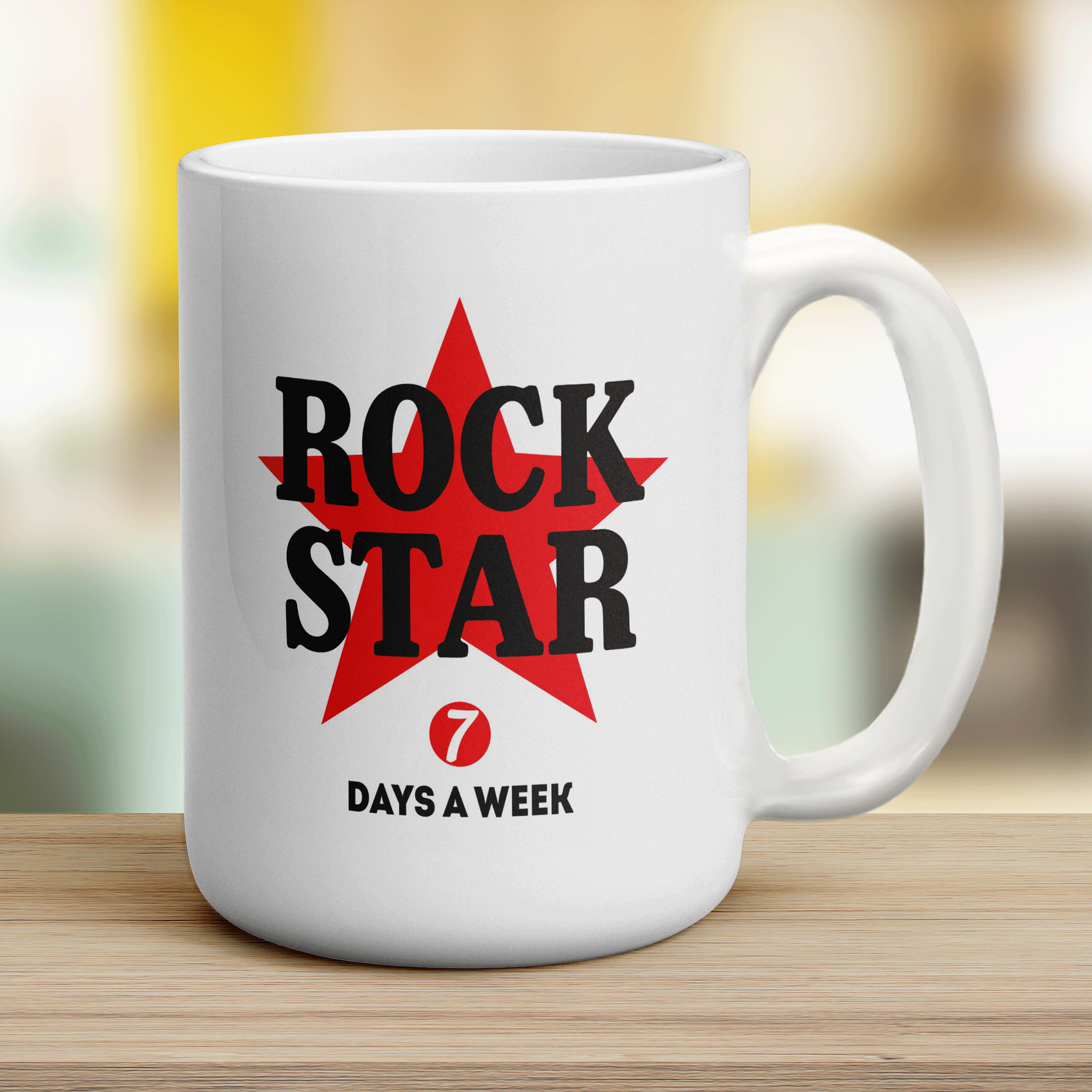 Rock Star, 7 Days a Week Mug