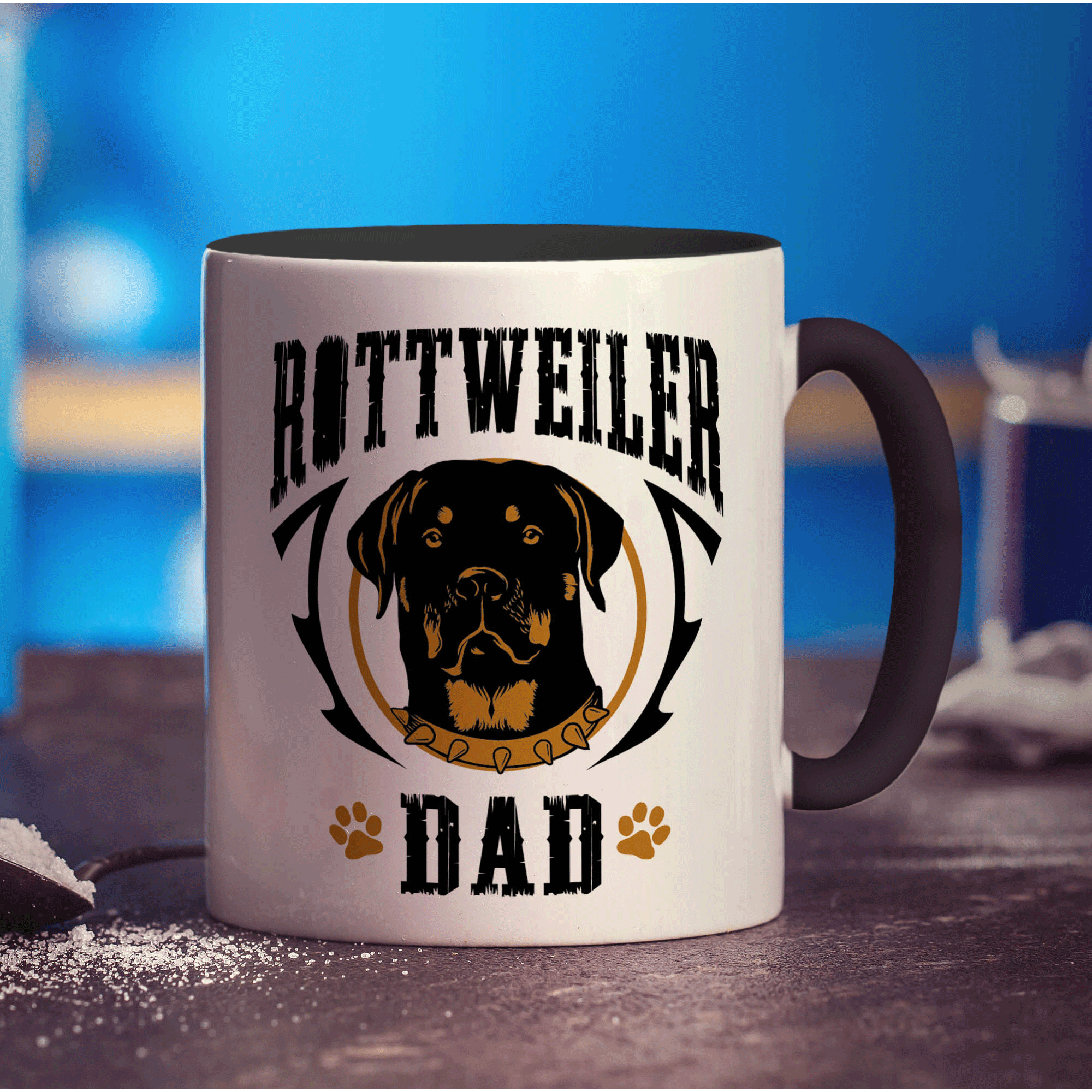 Rottweiler Dad Mug