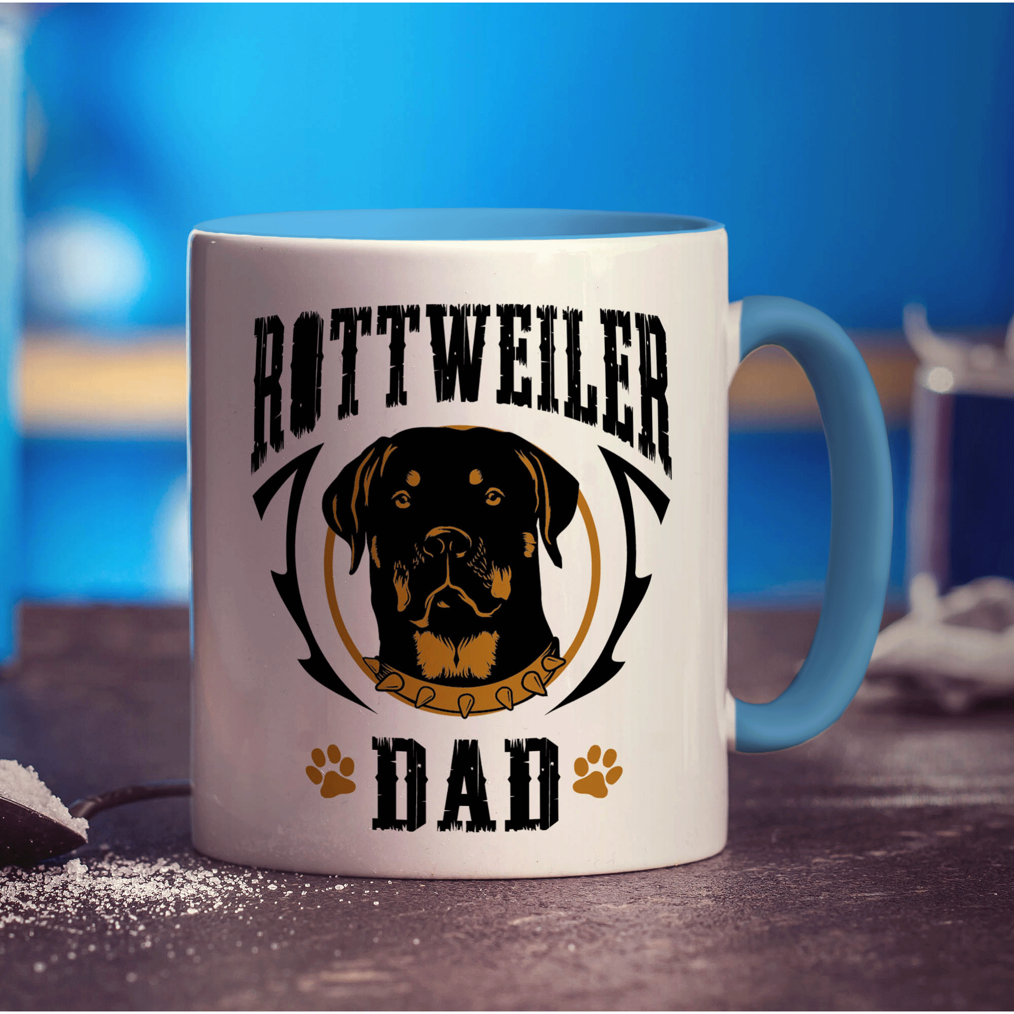 Rottweiler Dad Mug