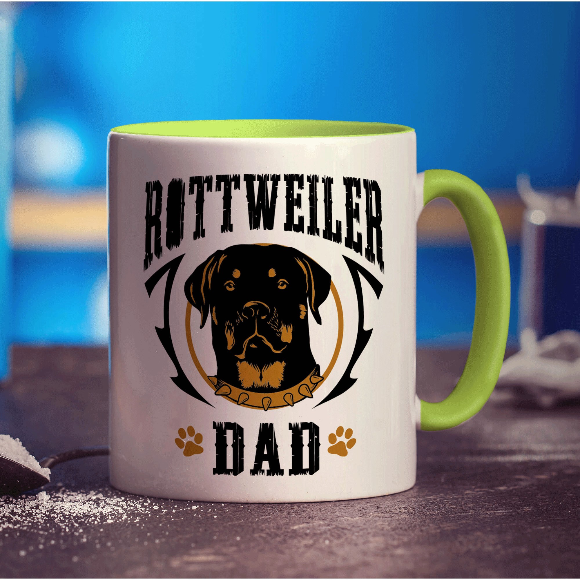 Rottweiler Dad Mug