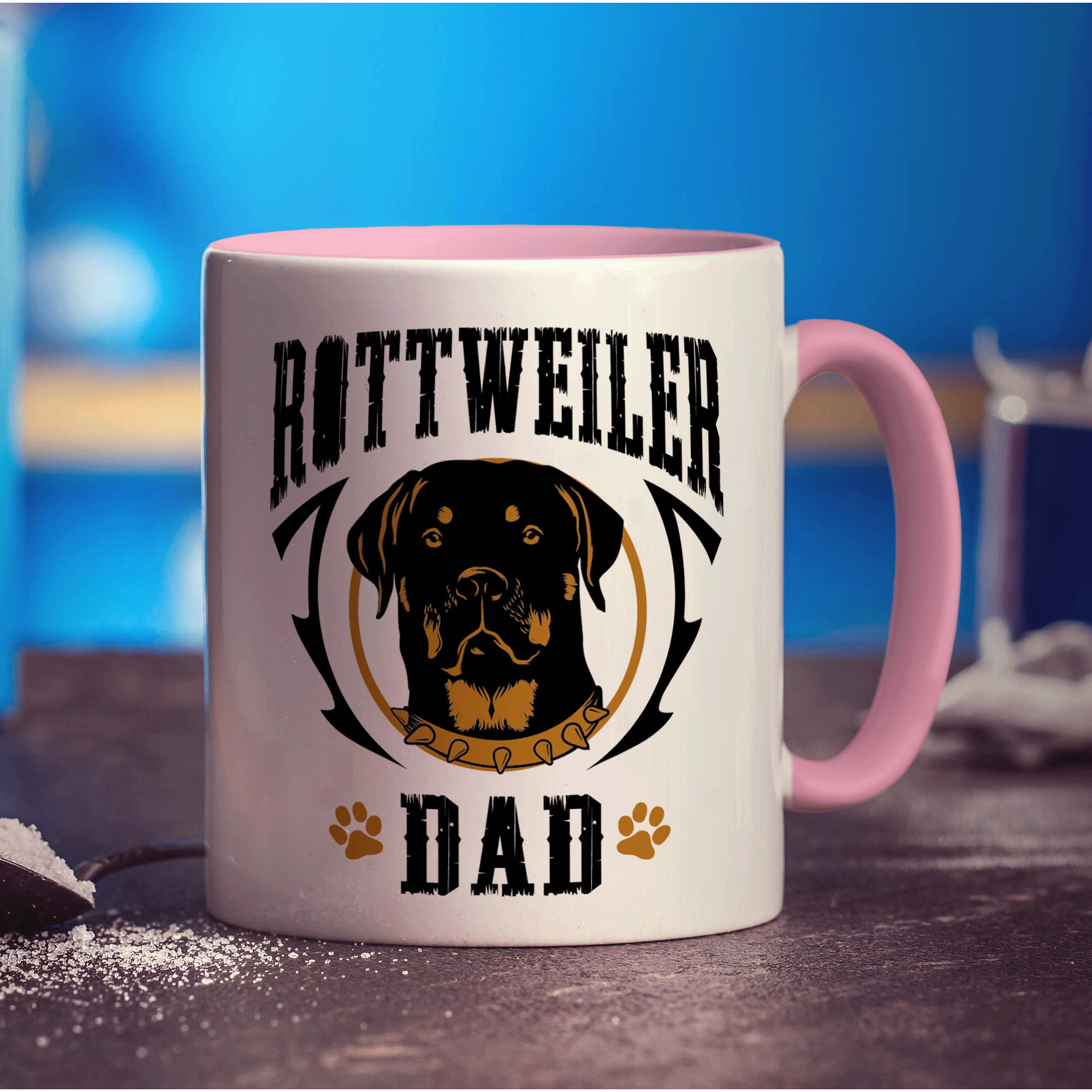 Rottweiler Dad Mug