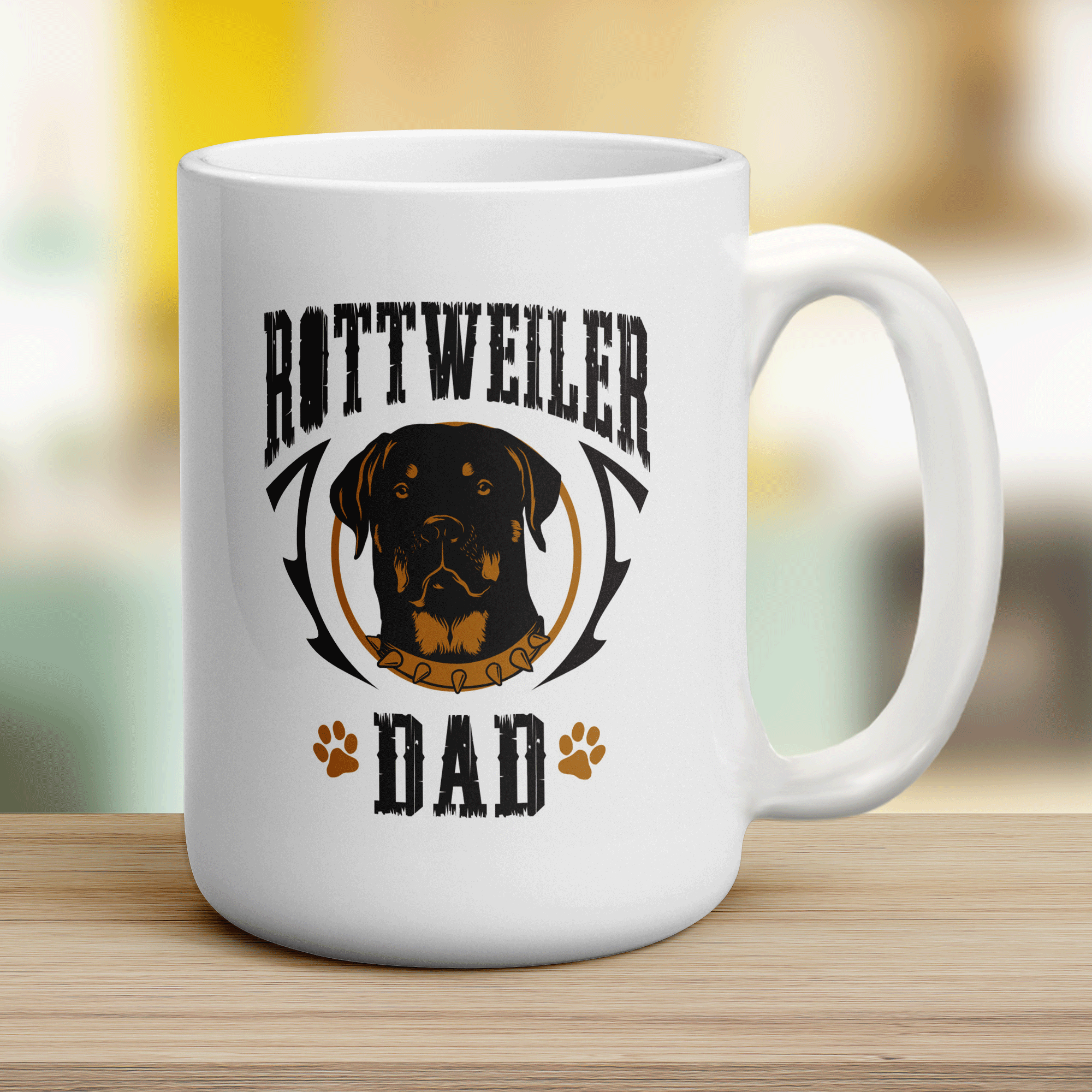 Rottweiler Dad Mug