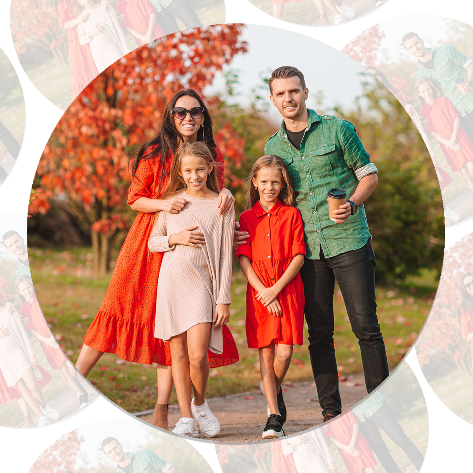 Round Personalised Photo Stickers