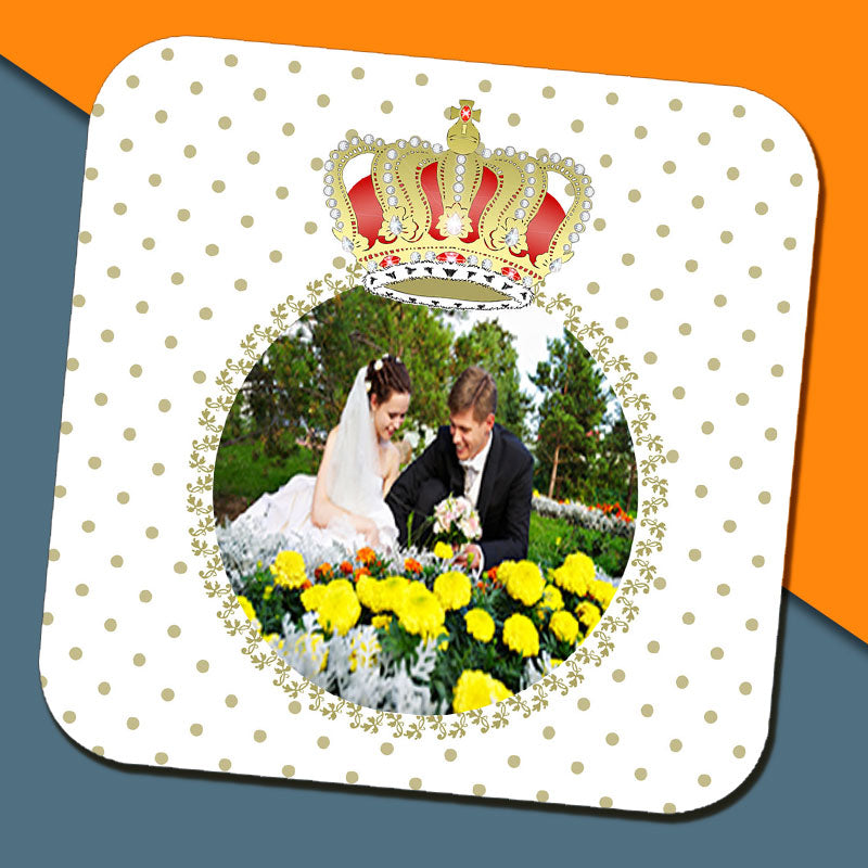 Royal Crown Photo Coaster