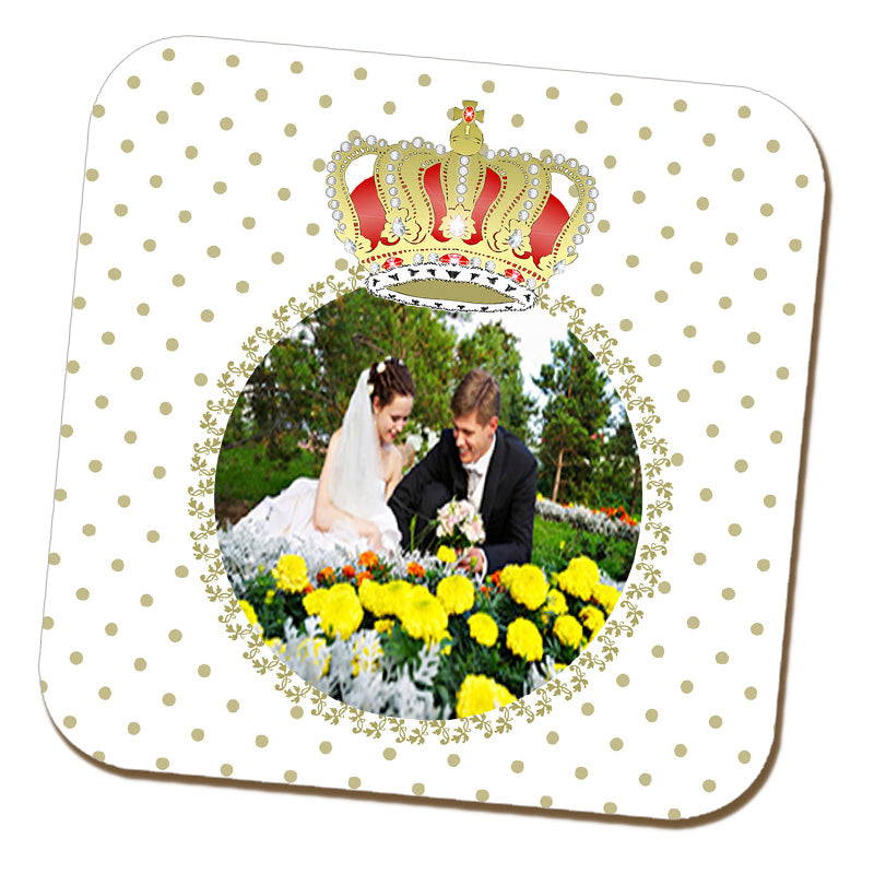 Royal Crown Photo Coaster