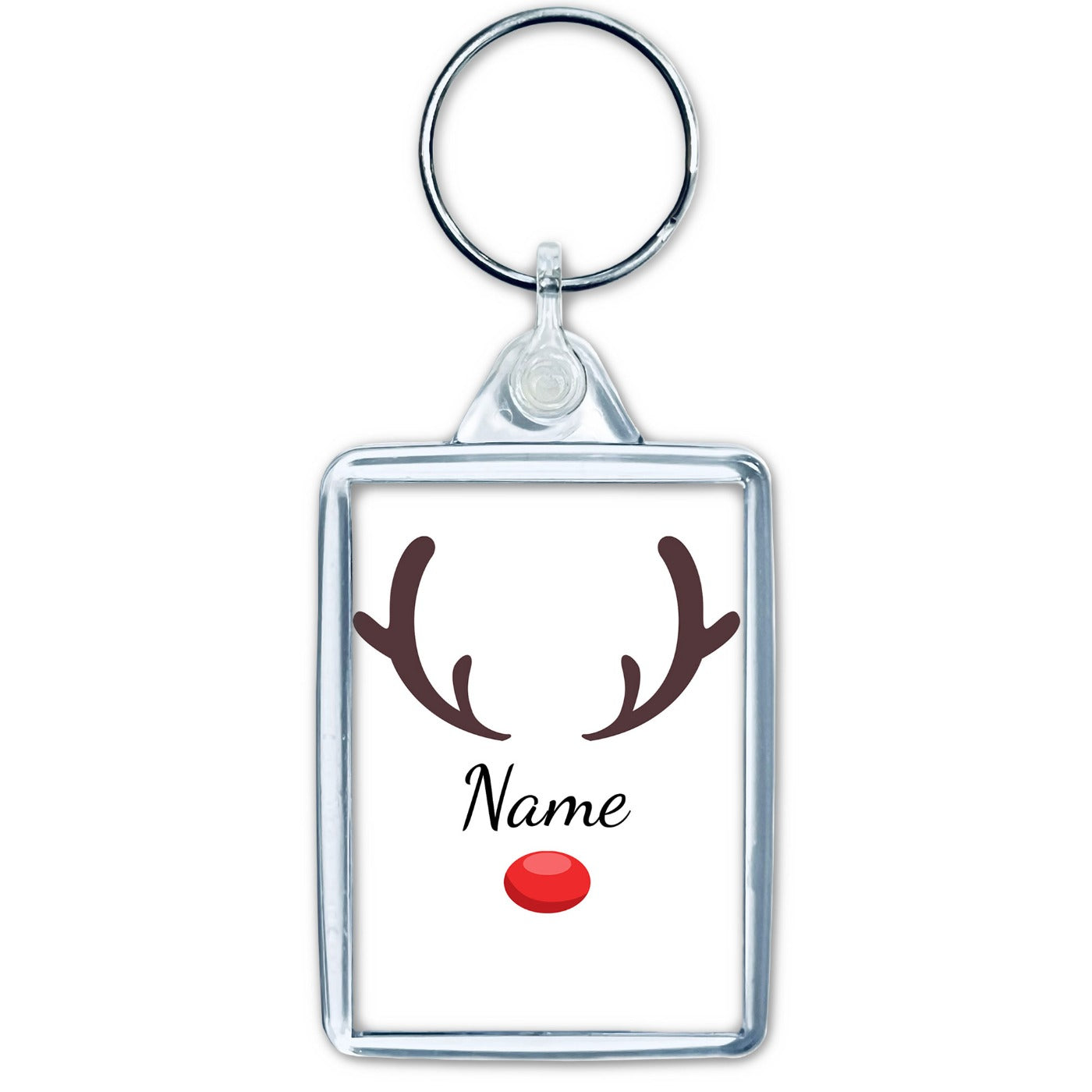 Rudolph Name Keyring
