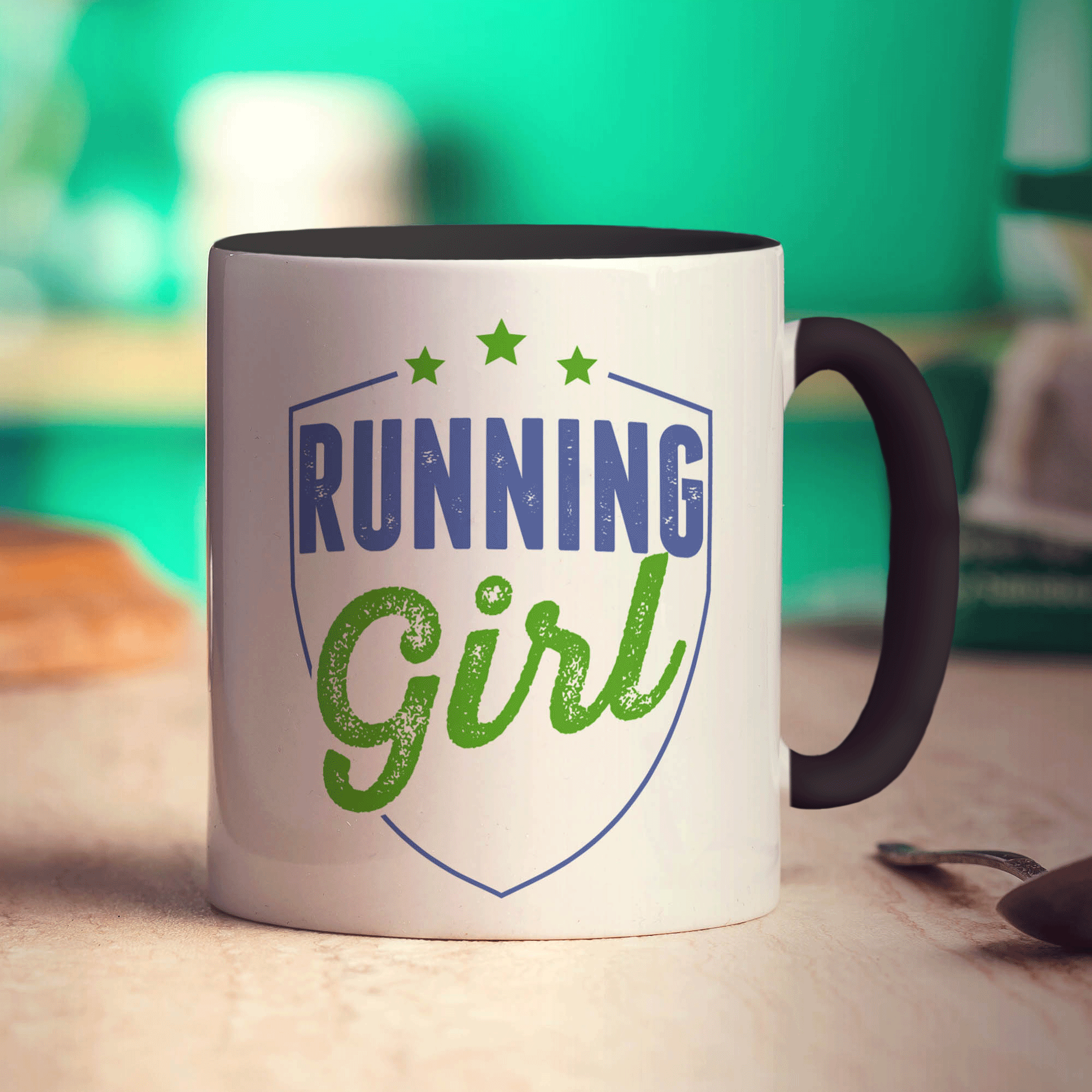 Running Girl Mug