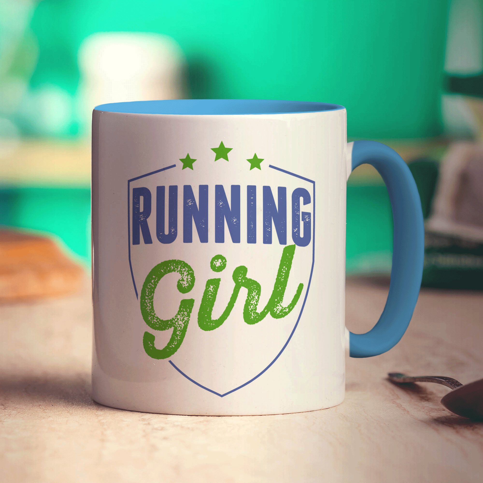 Running Girl Mug