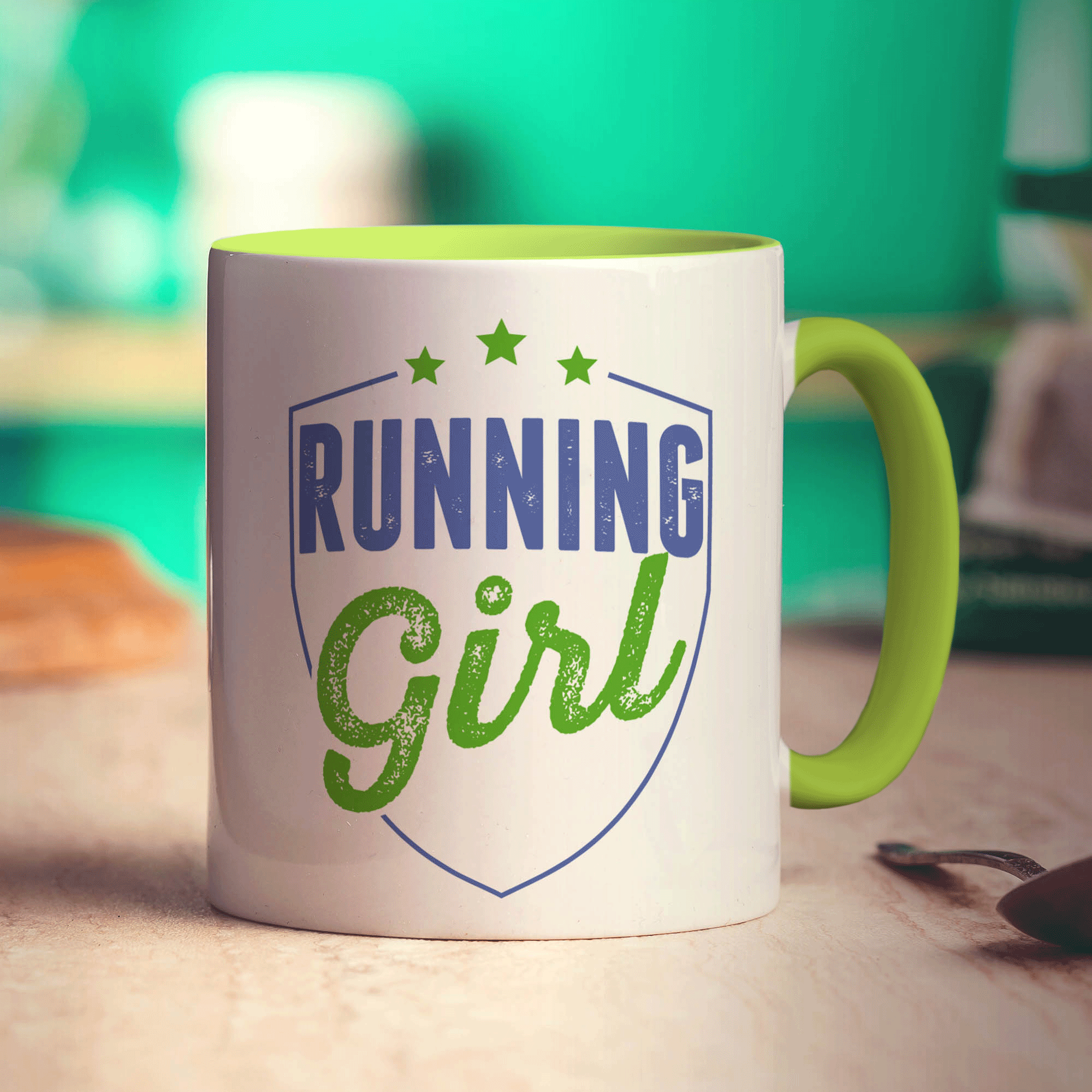 Running Girl Mug