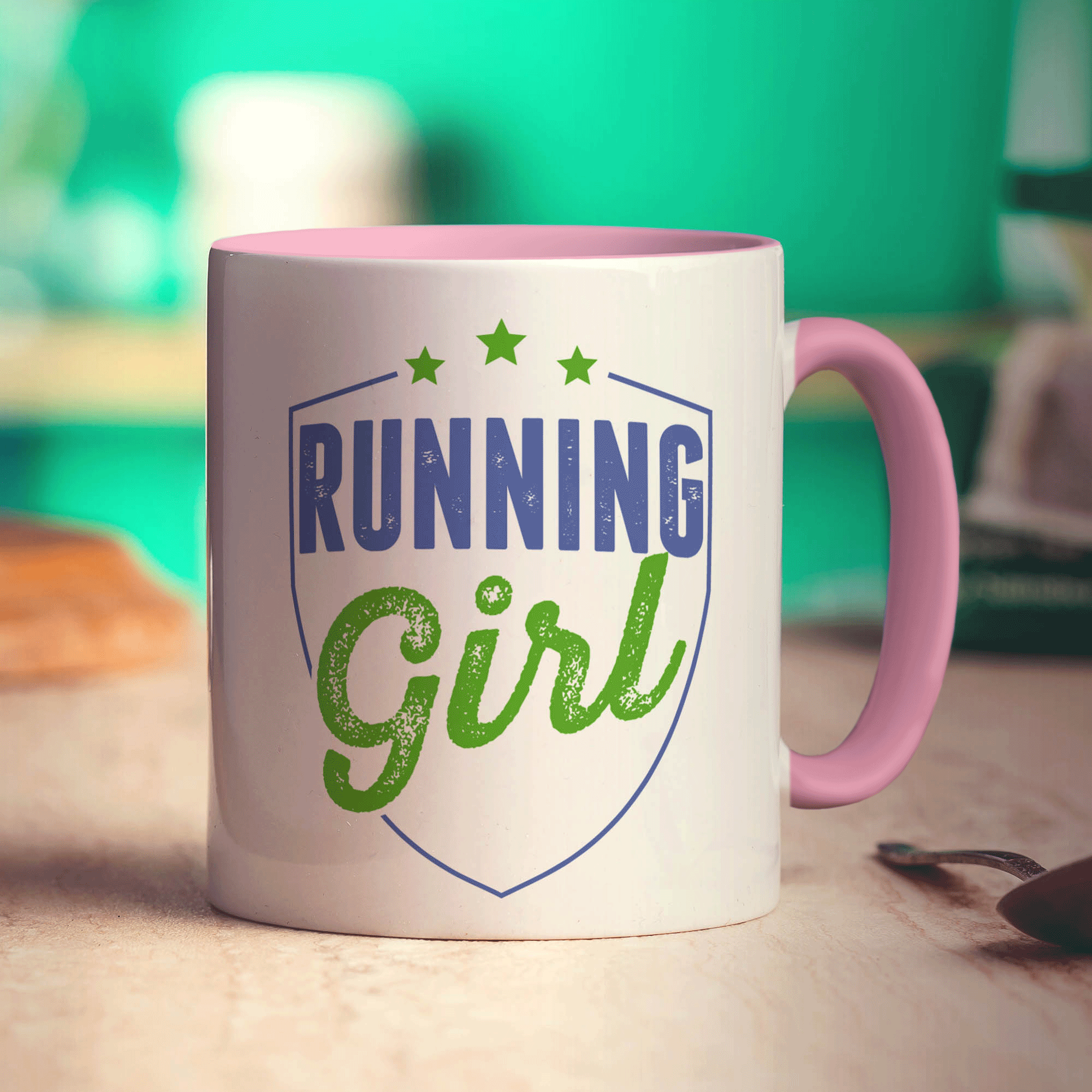 Running Girl Mug
