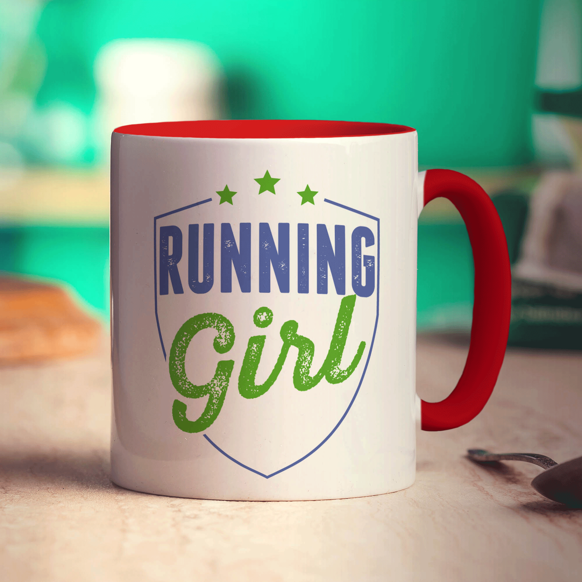 Running Girl Mug