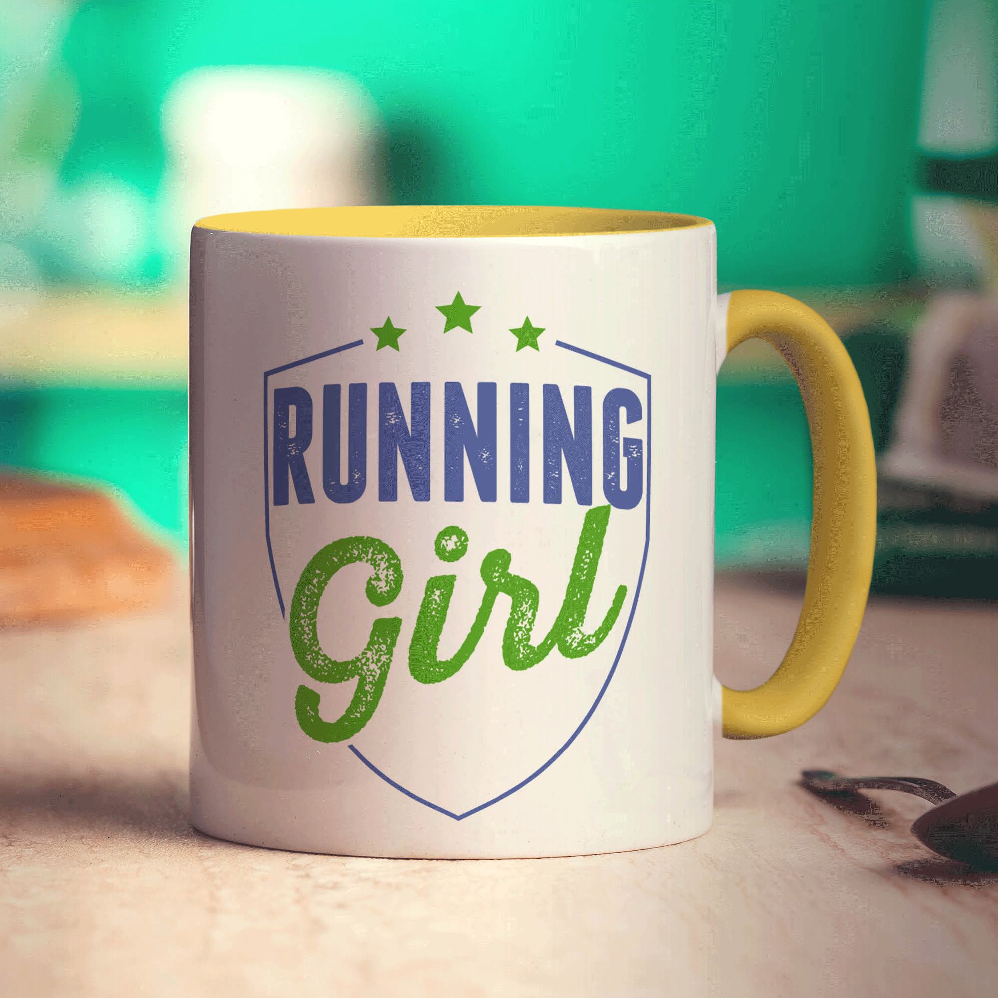 Running Girl Mug