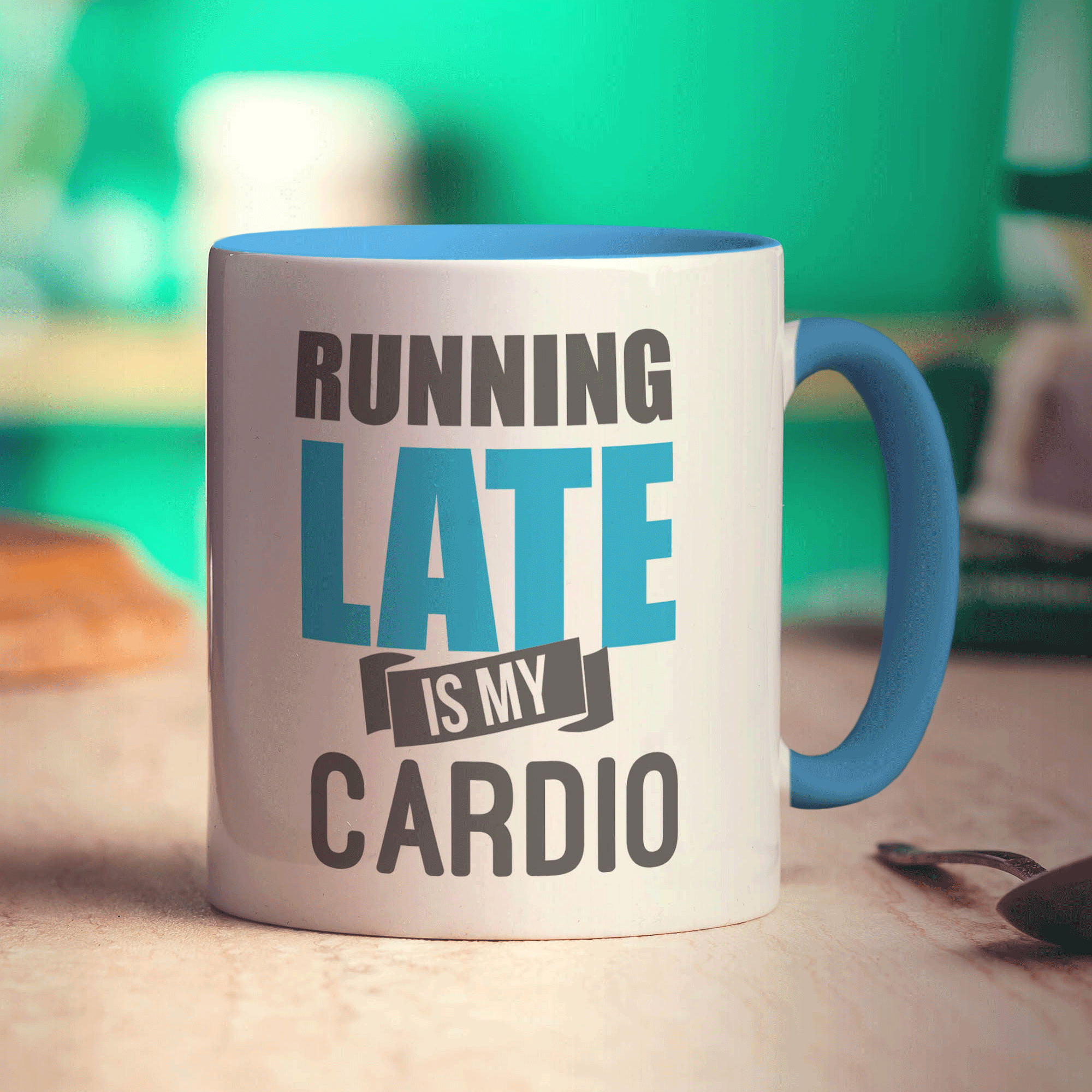 Running Late is My Cardio Mug